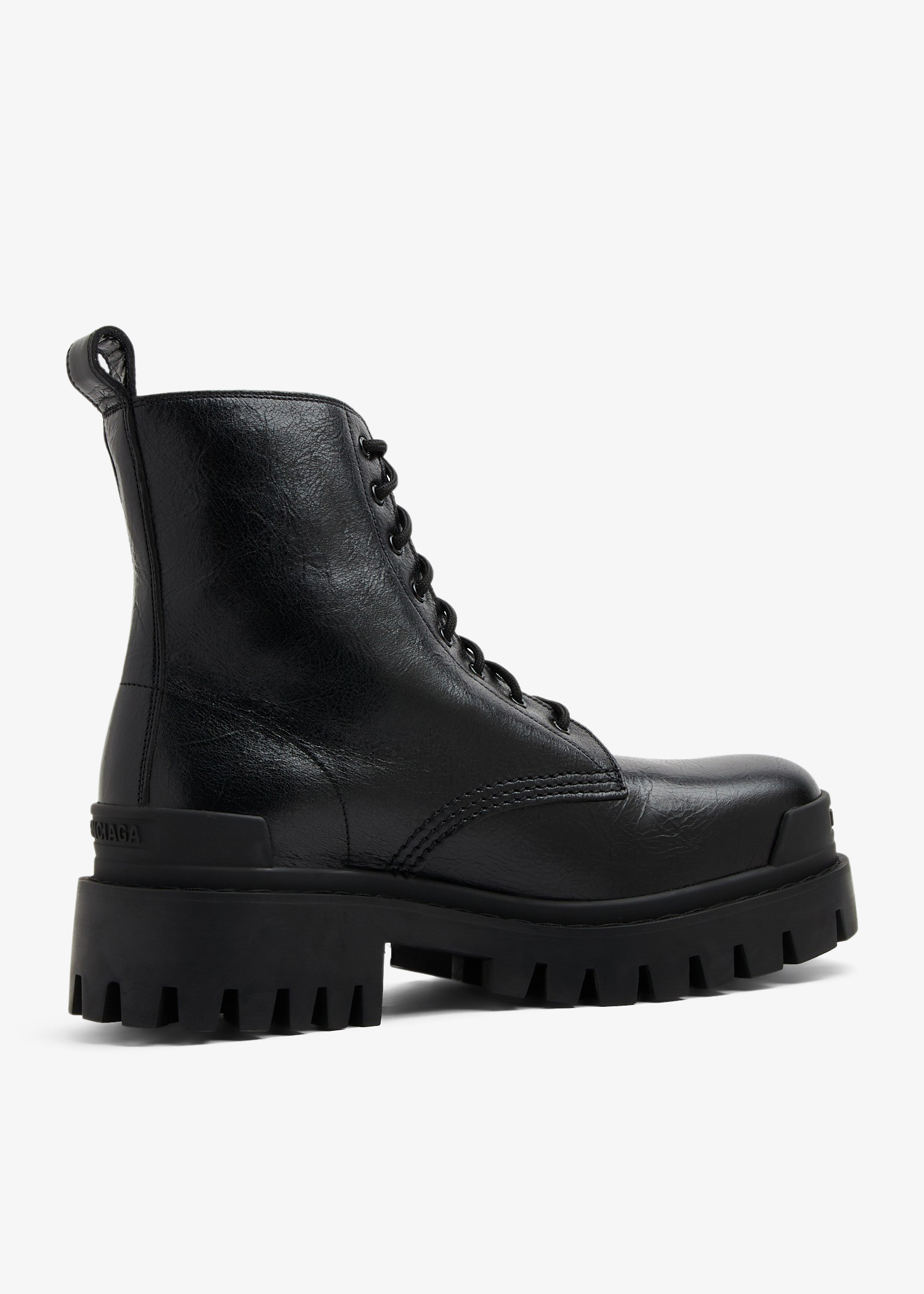 Balenciaga flat sales boots