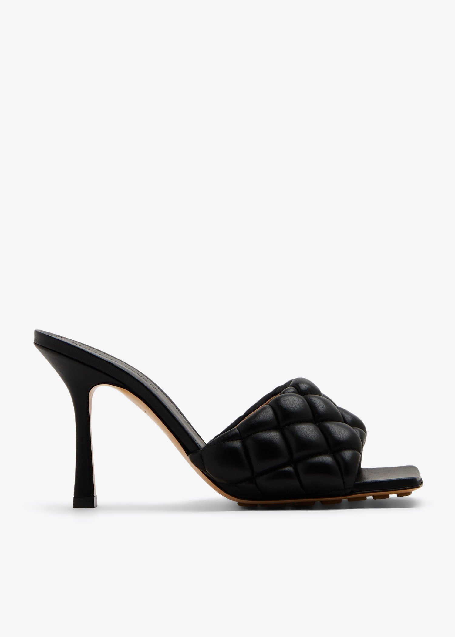 Bottega Veneta Stretch padded mules for Women Black in Bahrain Level Shoes