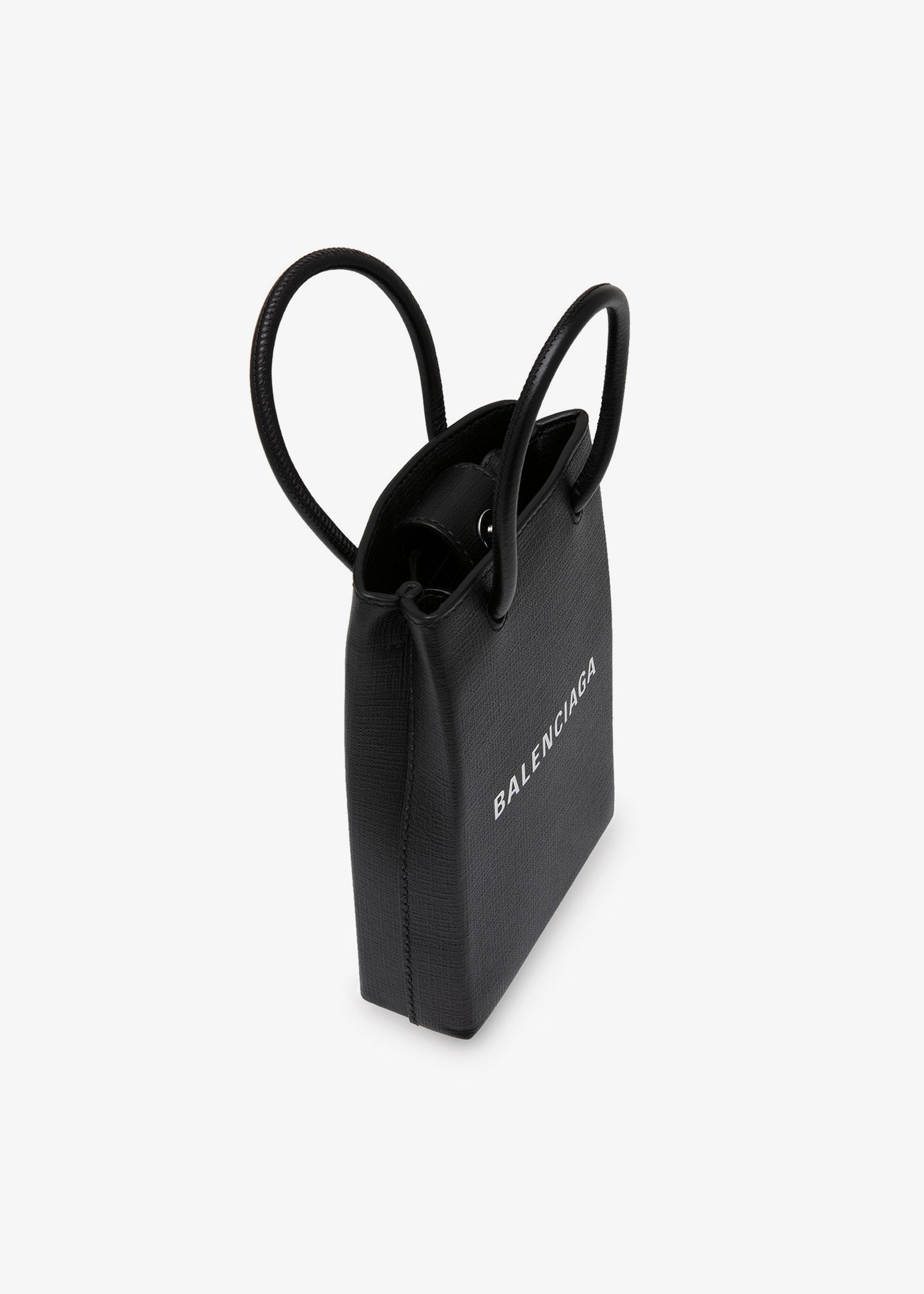 Phone Holder  Balenciaga  Leather  White