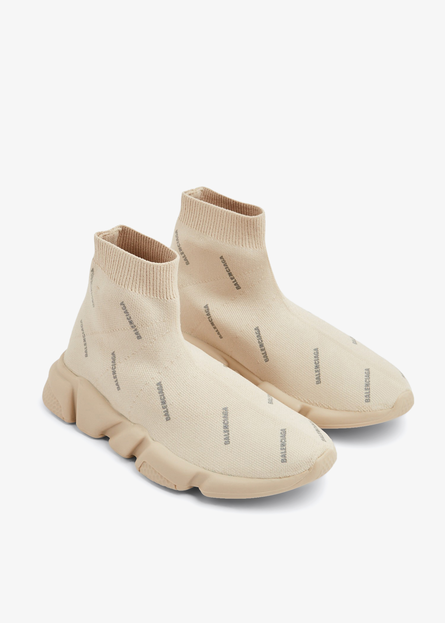 Balenciaga Speed sneakers for Kids Unisex - Beige in UAE Balenciaga Speed sneakers for Kids Unisex - Beige in UAE