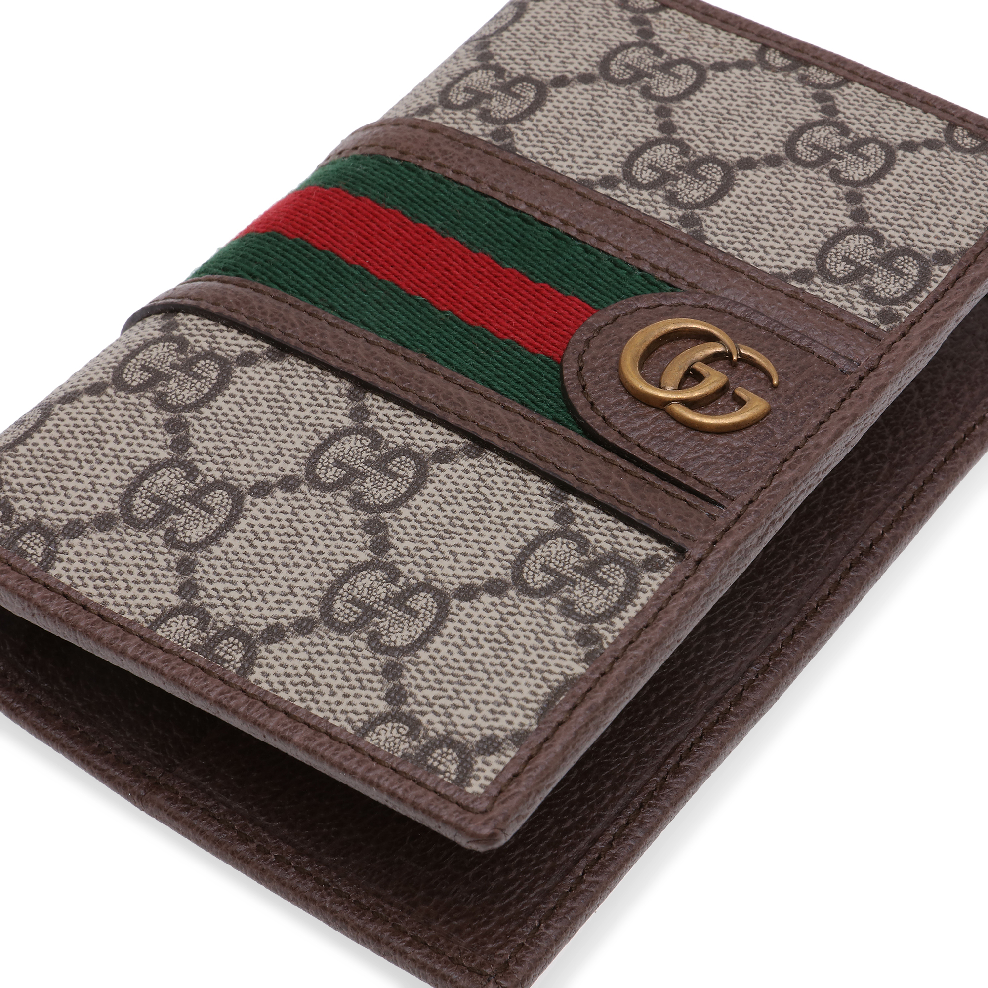 

Ophidia GG passport case, Beige