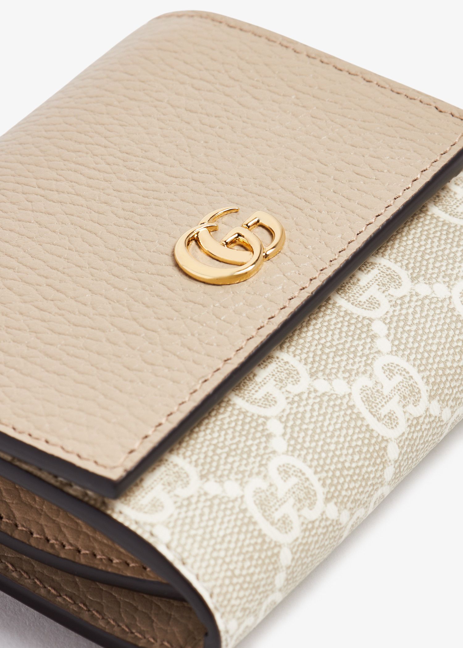 

GG Marmont medium wallet, Beige