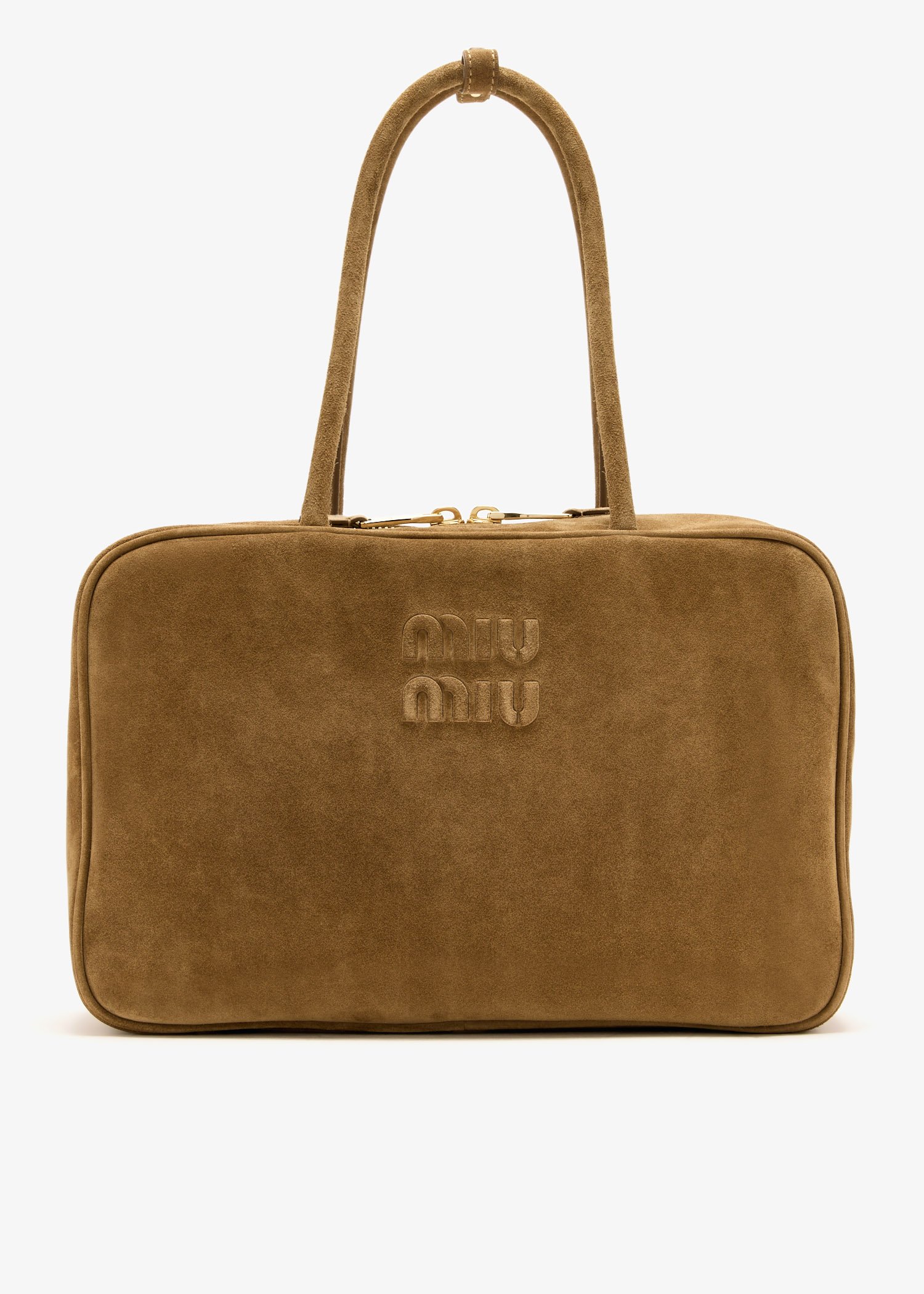 

Beau suede bag, Brown