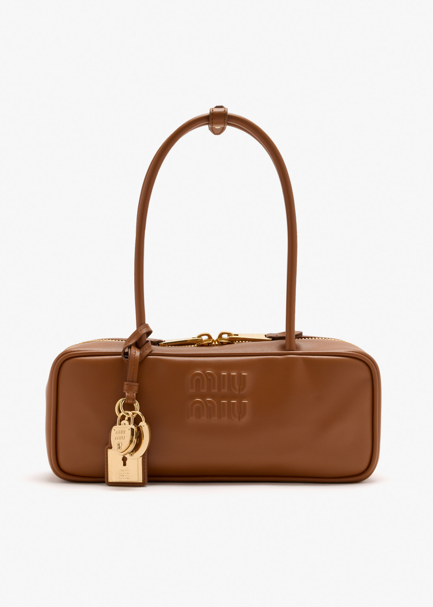 

Beau leather bag, Brown