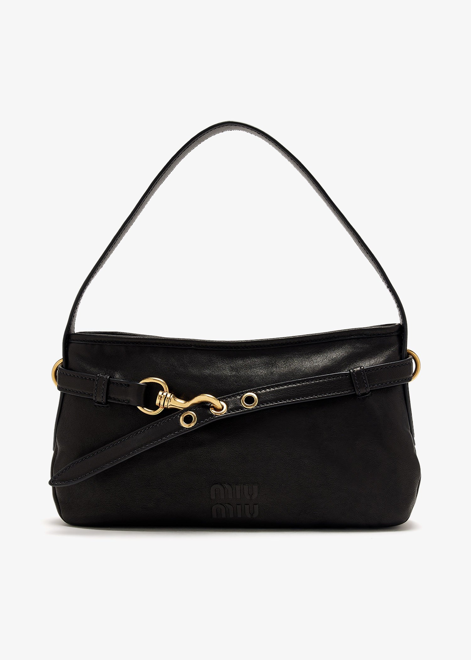 

Aventure nappa leather bag, Black