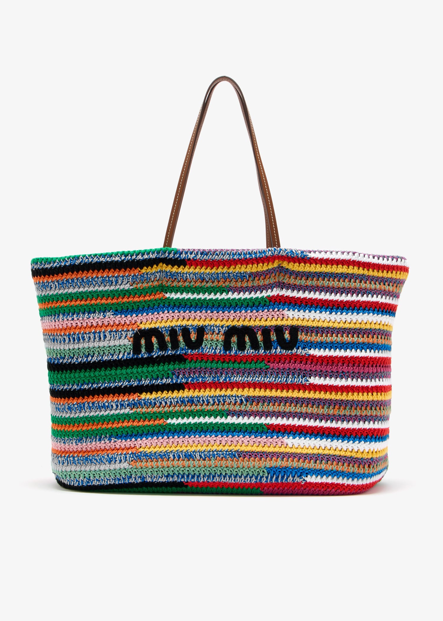 

Crochet tote bag, Multicolored