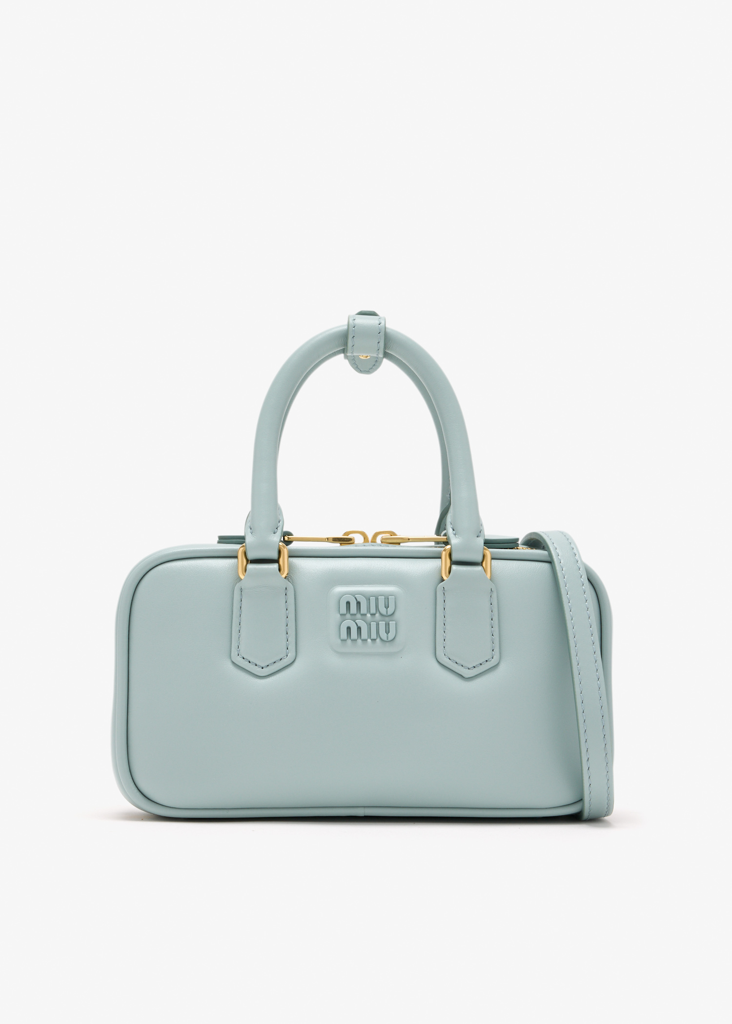 

Arcadie leather mini bag, Brown