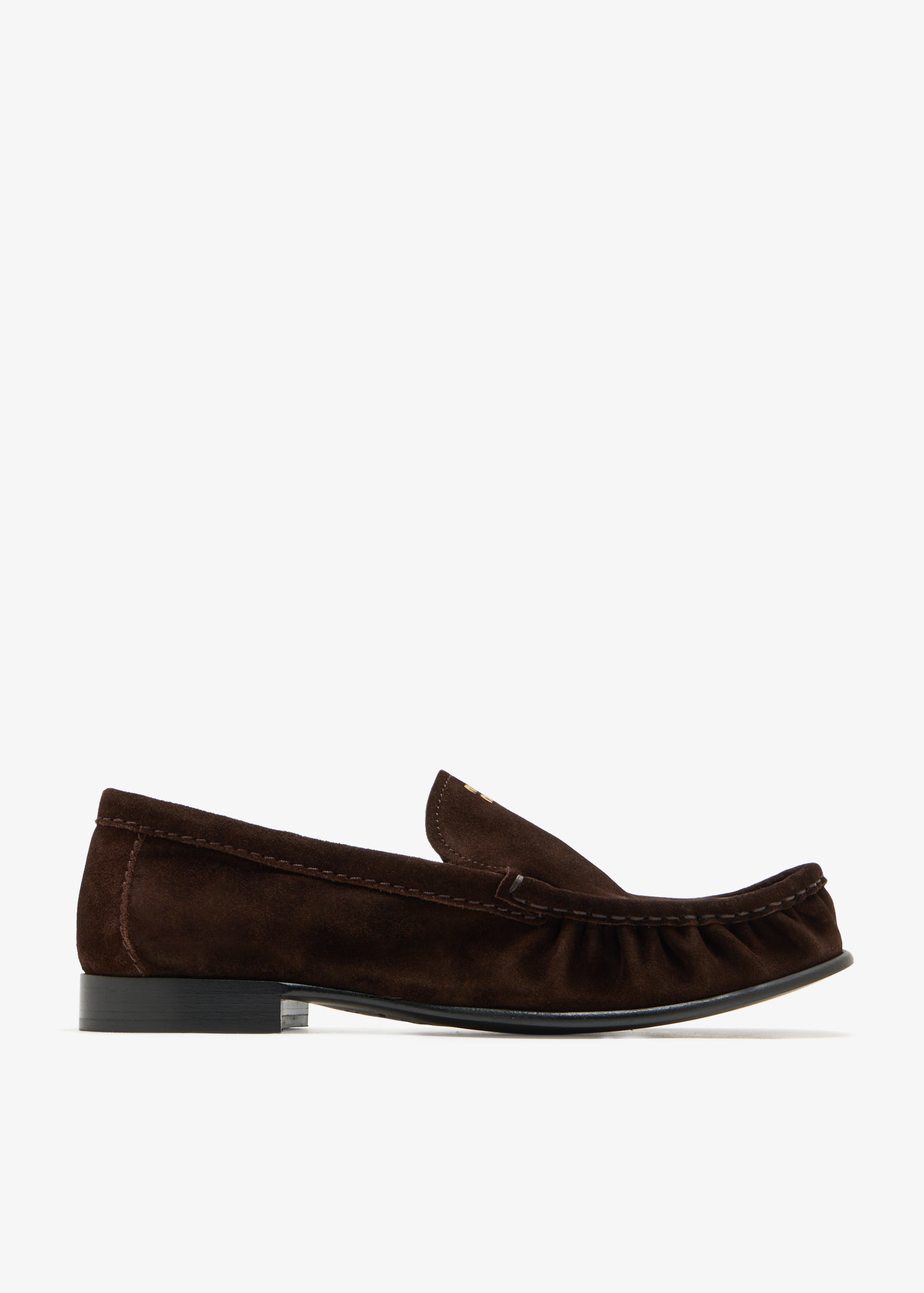 

Suede loafers, Brown