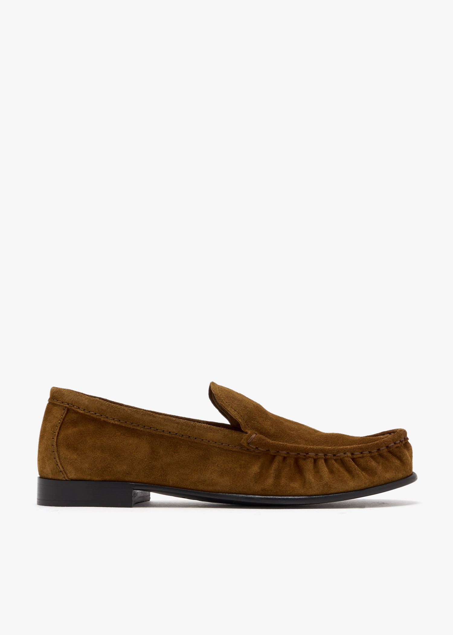 

Suede loafers, Brown