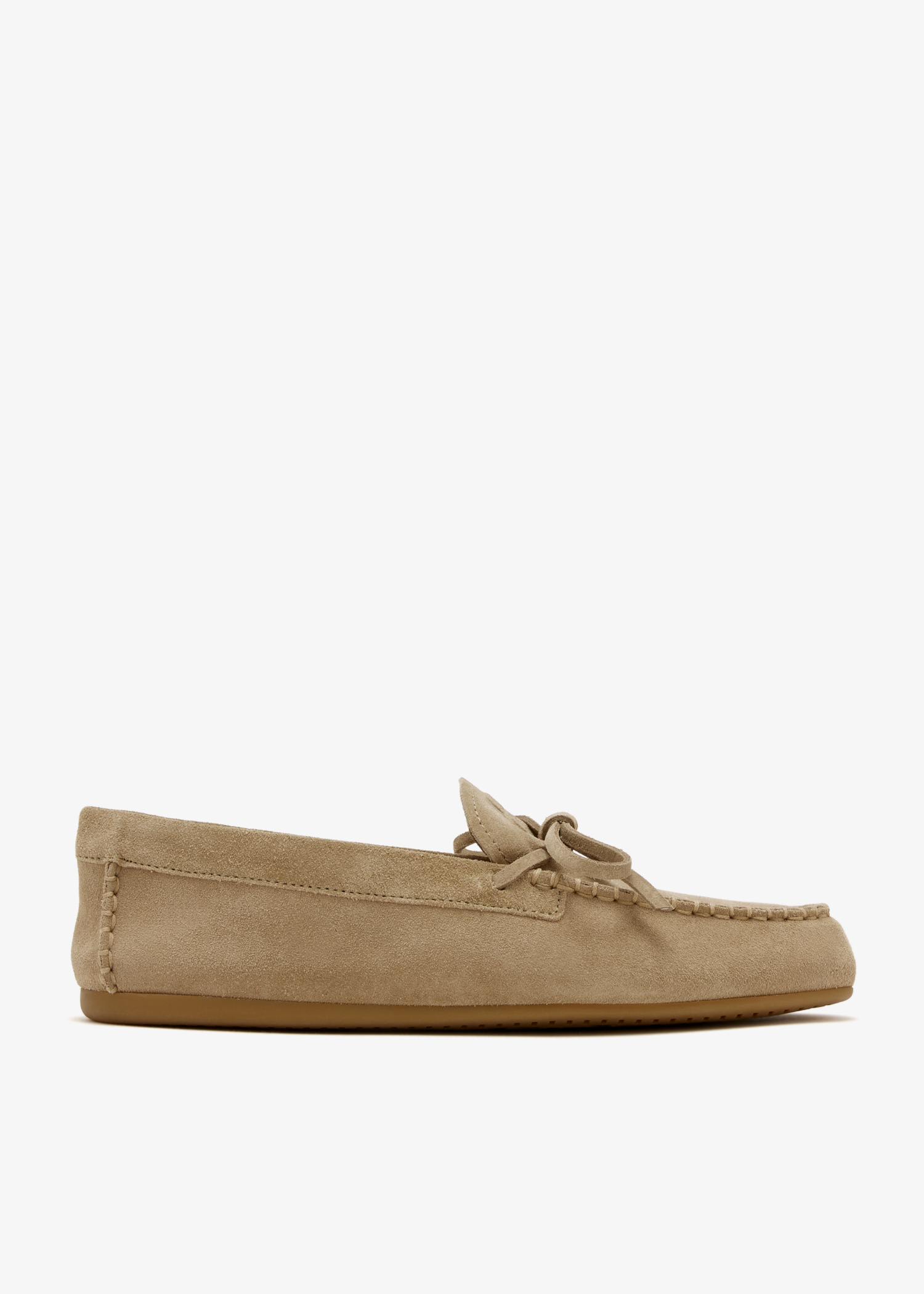 

Suede loafers, Beige