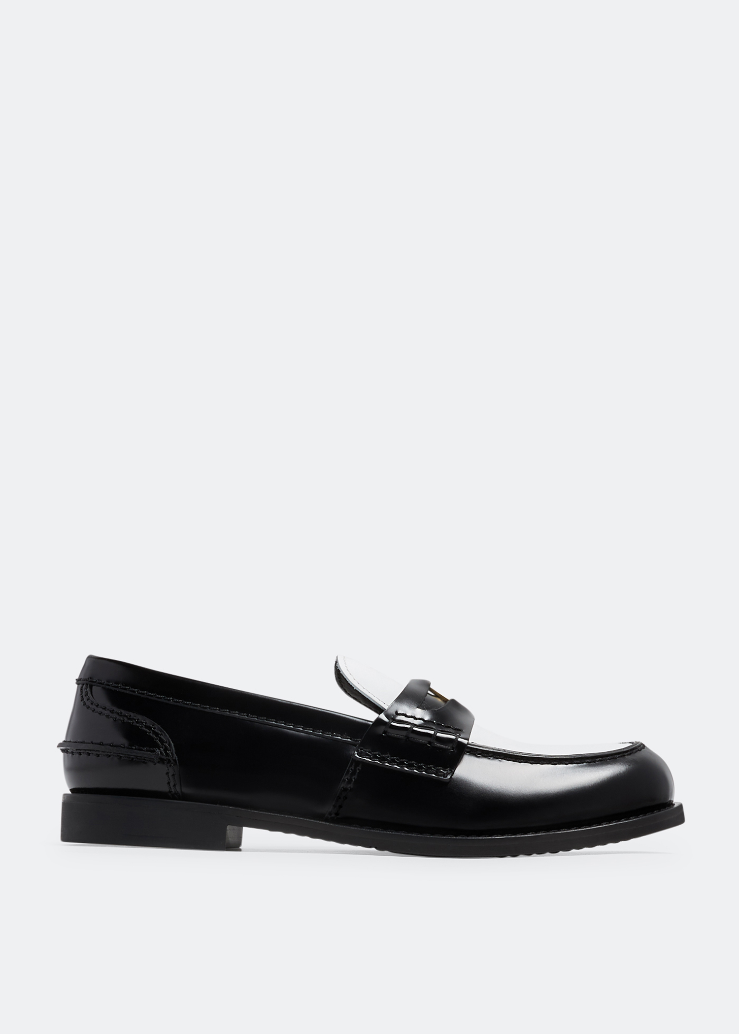 

Leather loafers, Black