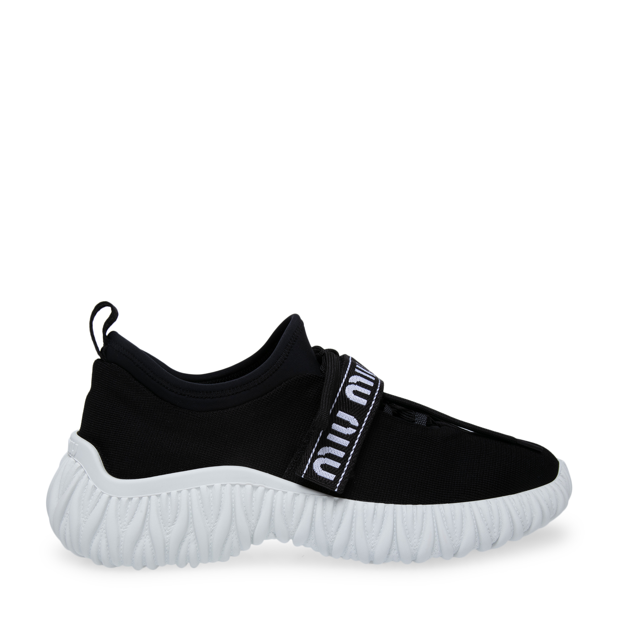 

Logo-print sock sneakers, Black