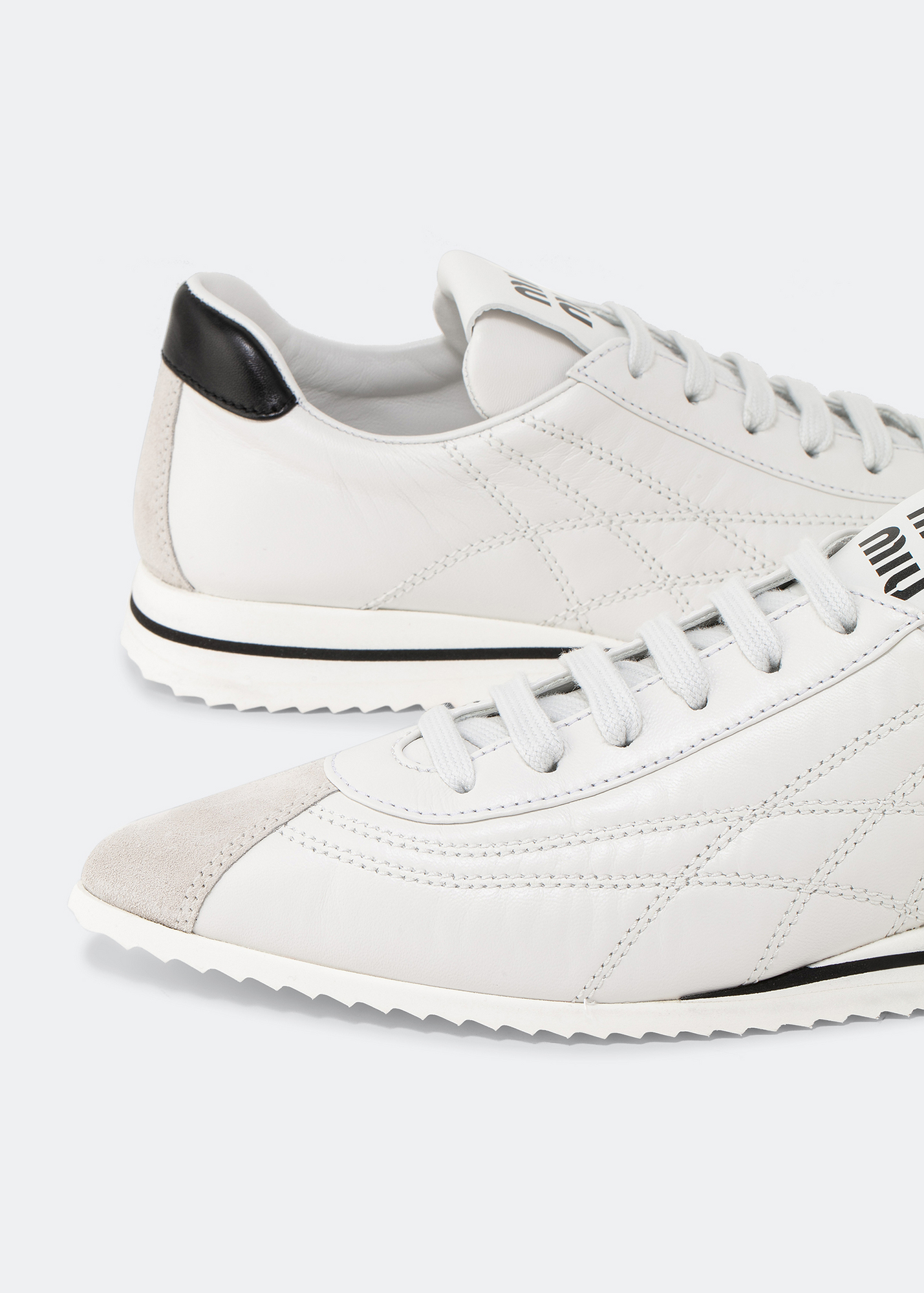 

Nappa leather sneakers, White