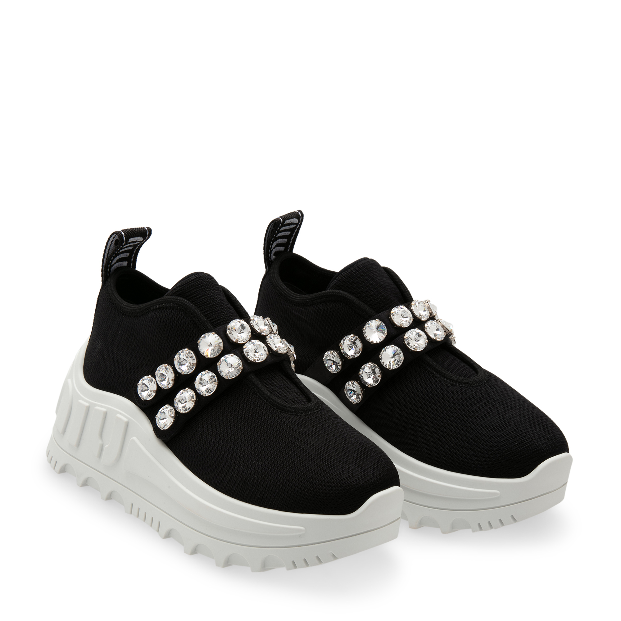 

Run slip-on sneakers, Black