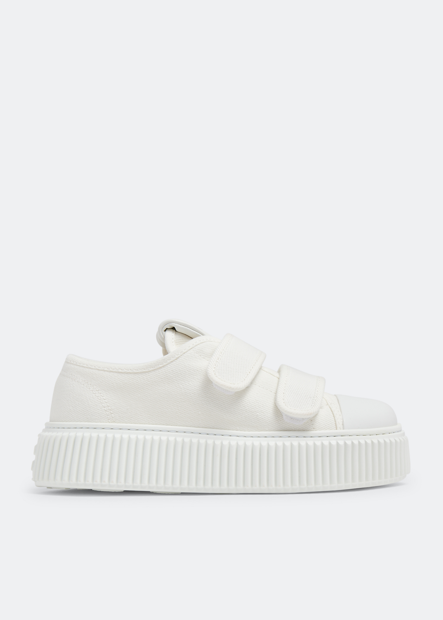 

Denim sneakers, White