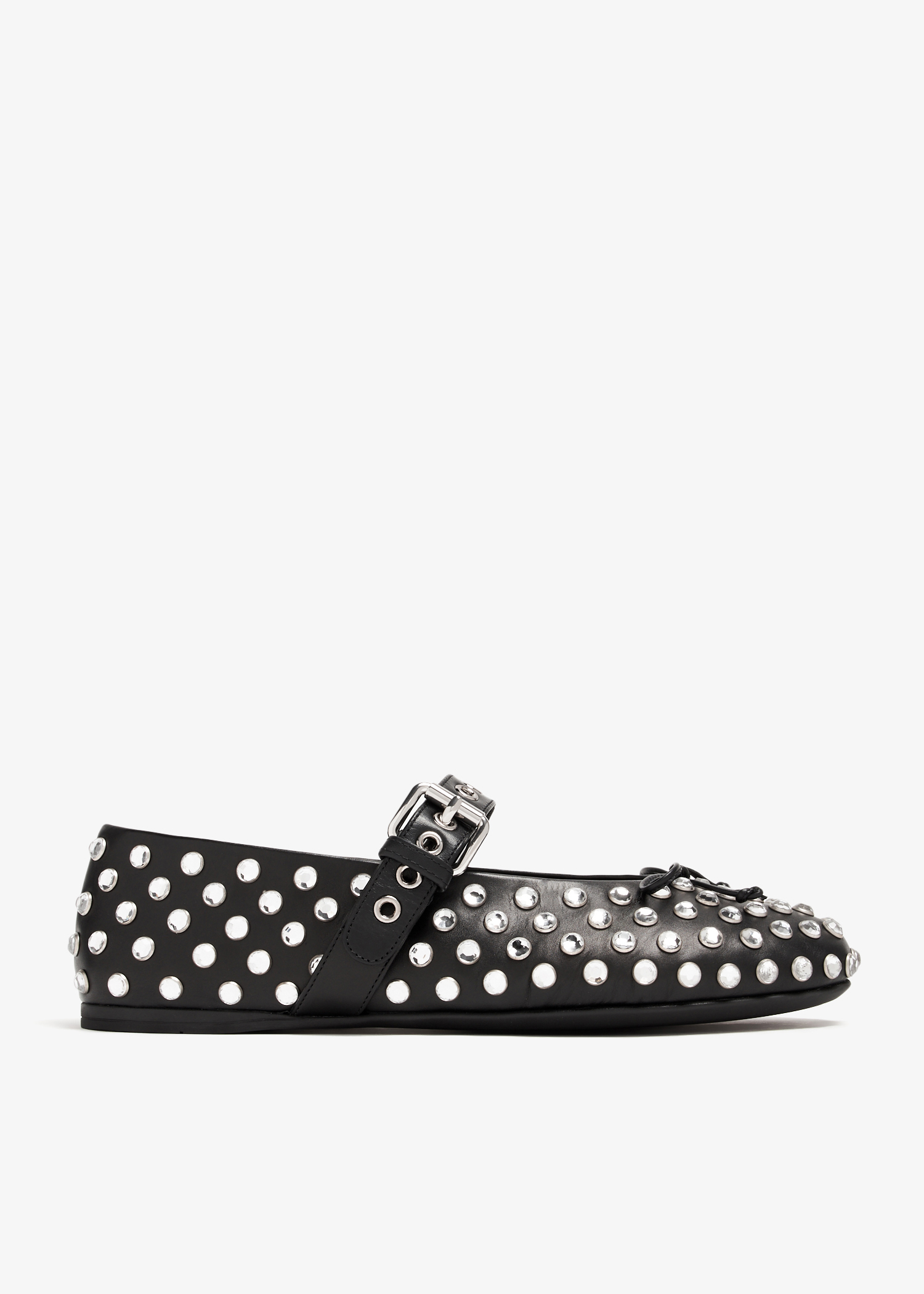 

Leather ballerinas, Black