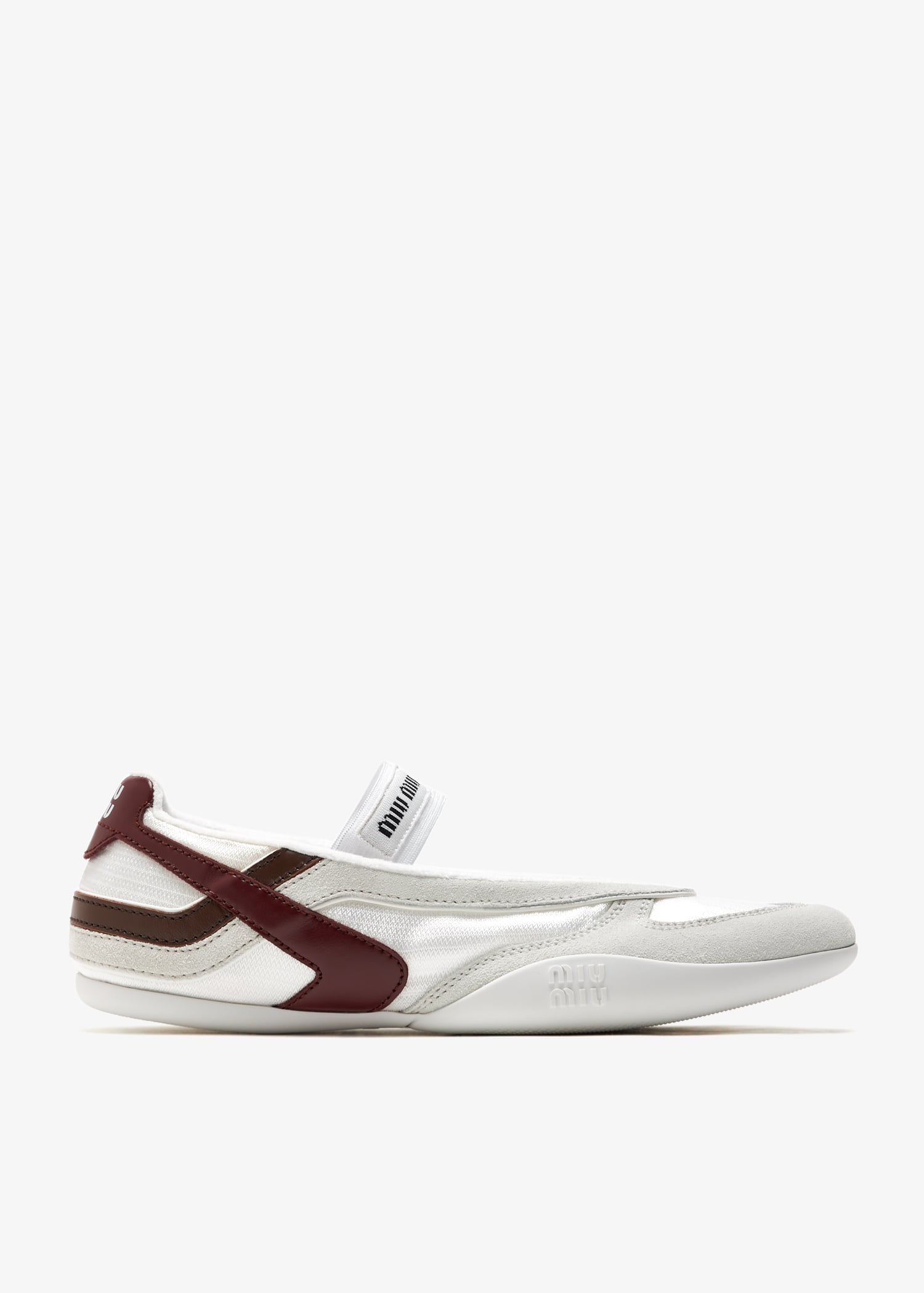 

Gymnasium ballerinas, White