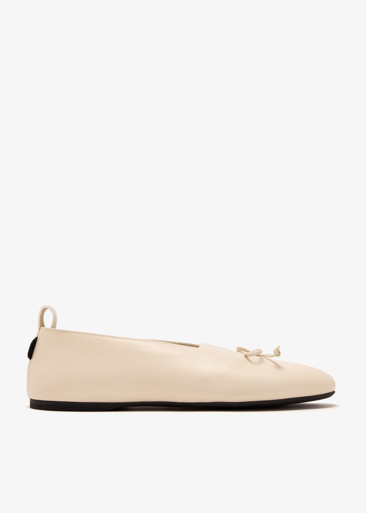 

Élan nappa leather ballerinas, White