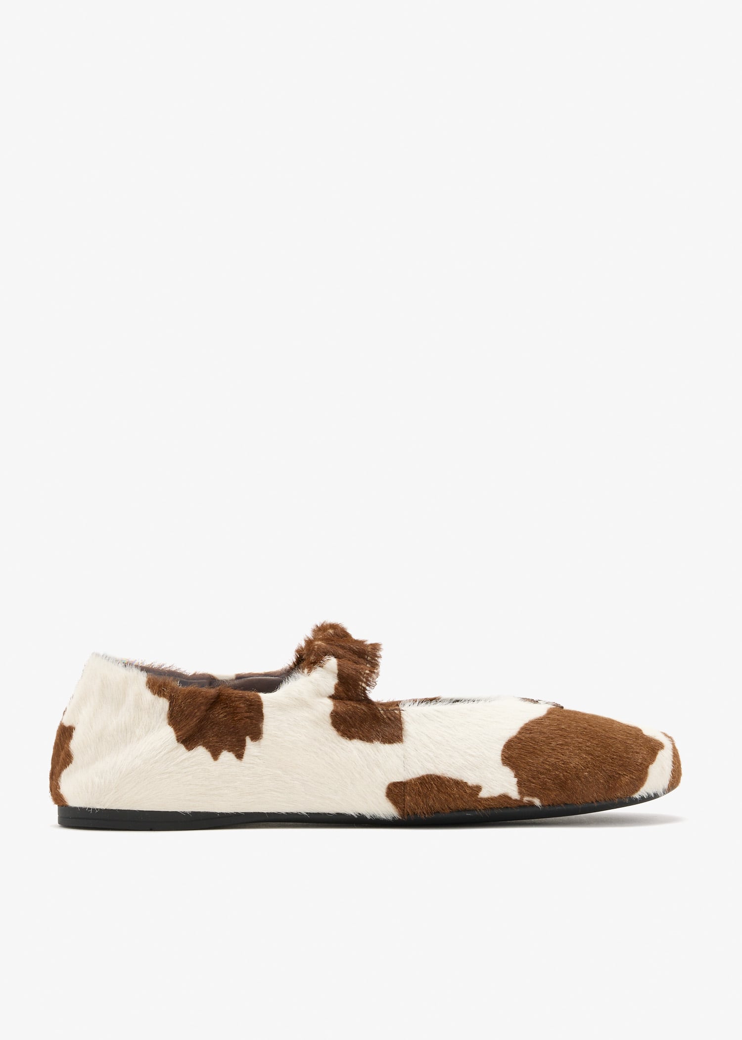 

Ruches printed leather ballerinas, Animal printed