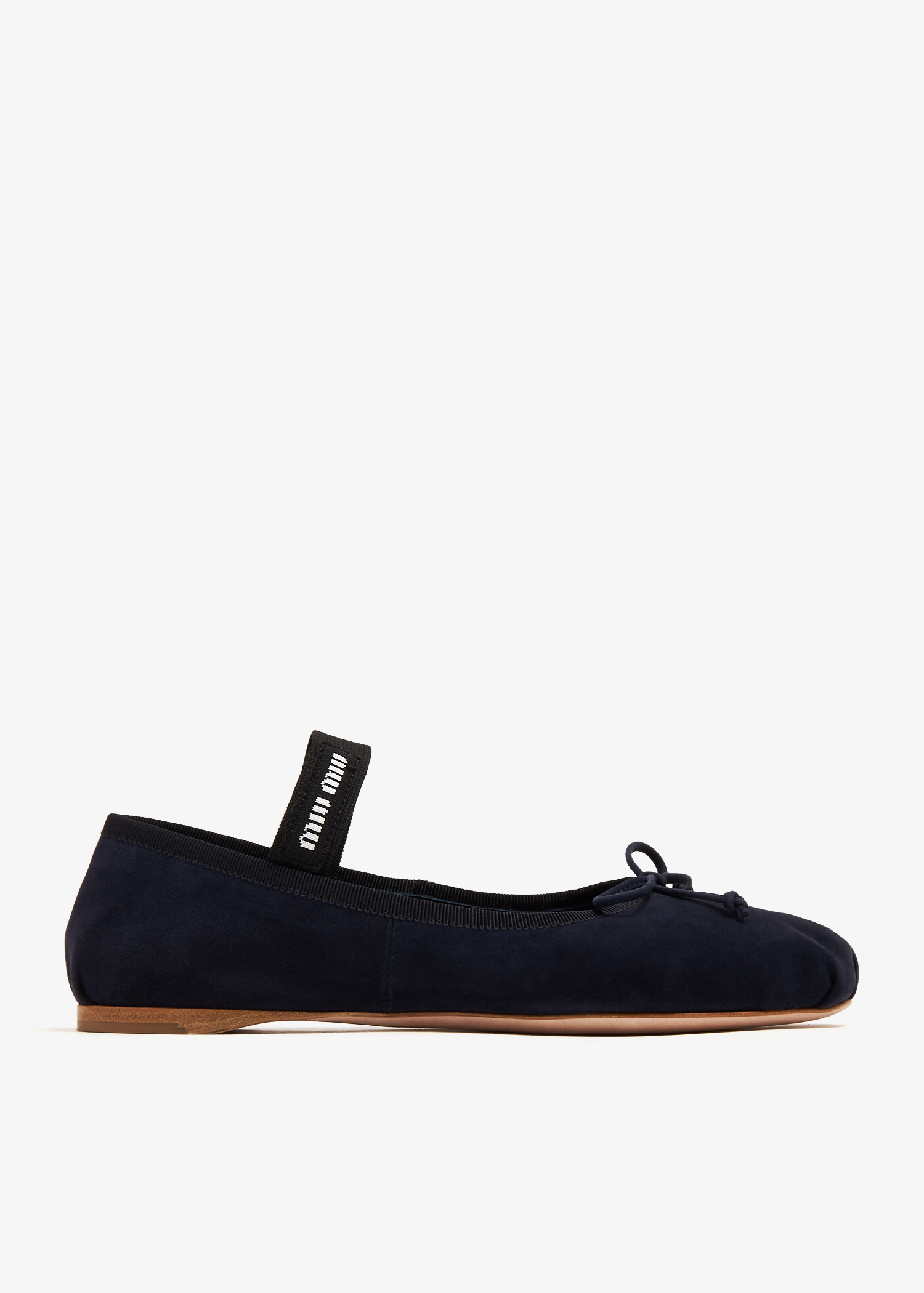 

Suede ballerinas, Blue