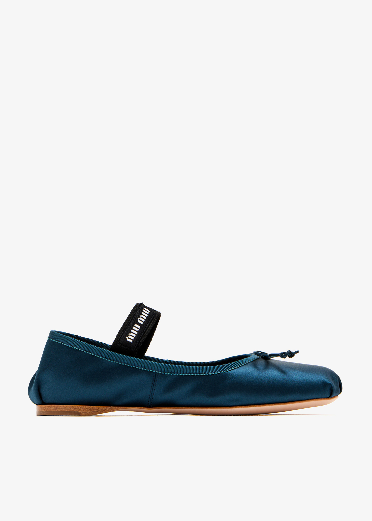

Satin ballerinas, Blue