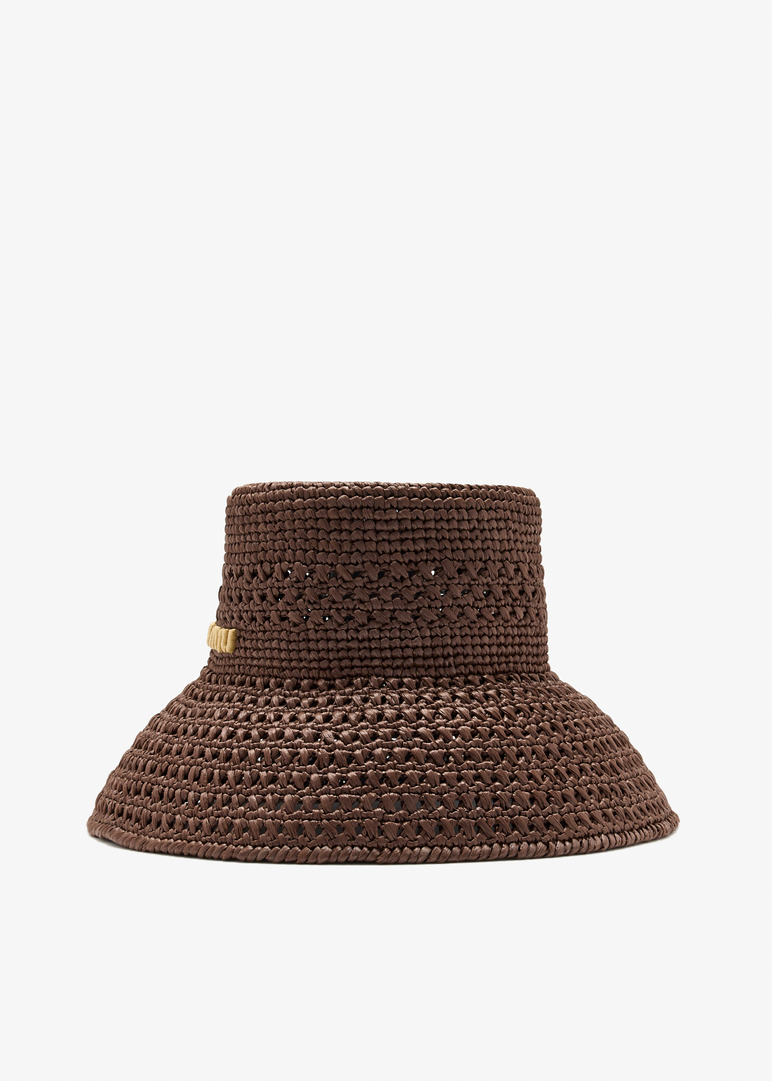 

Raffia hat, Brown