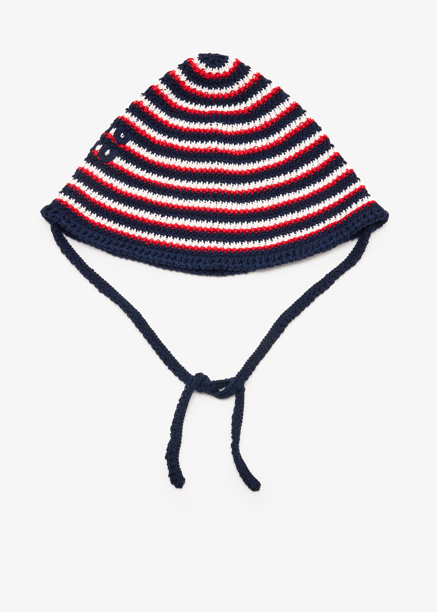 

Knitted cotton hat, Multicolored