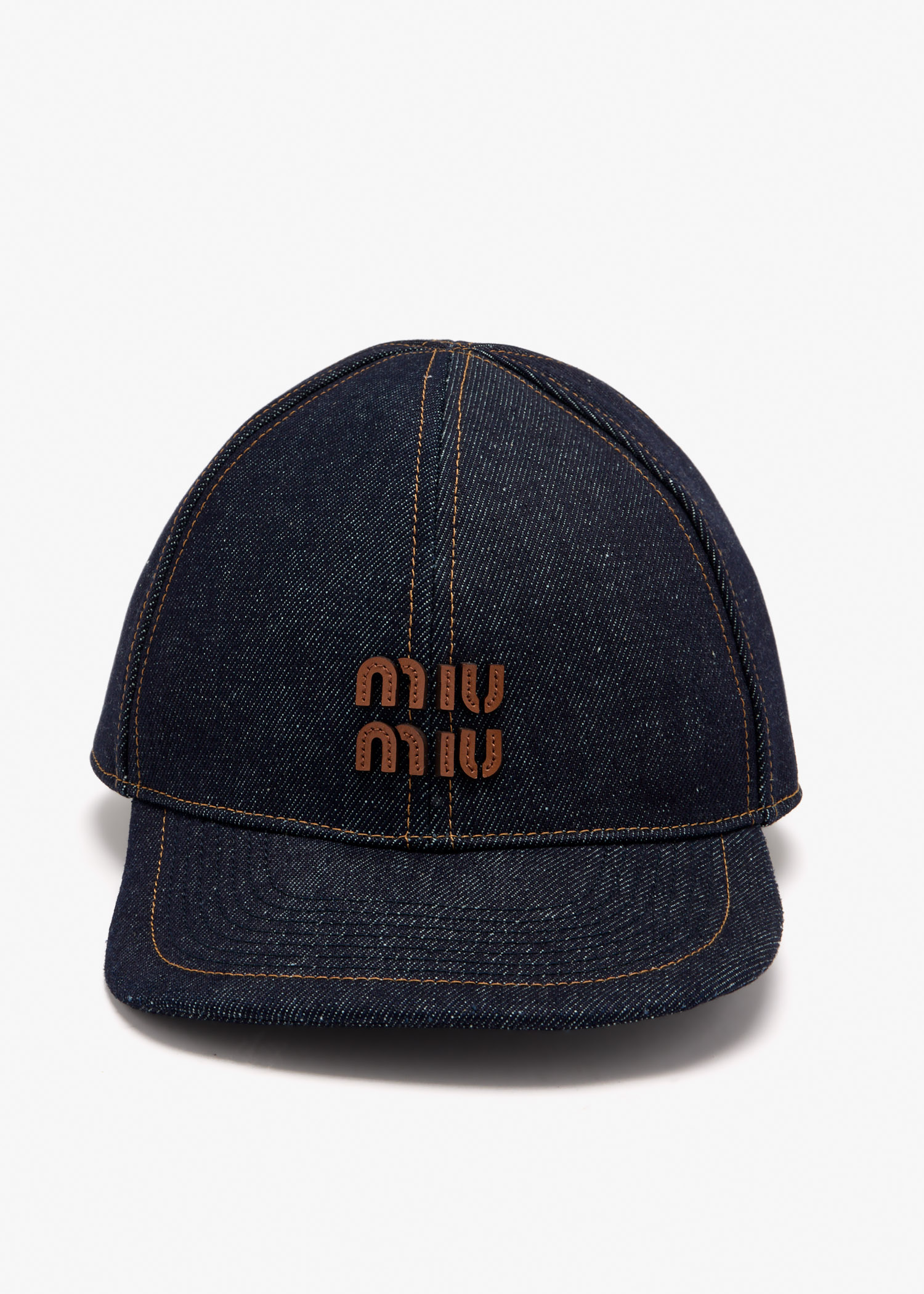 

Denim baseball cap, Blue