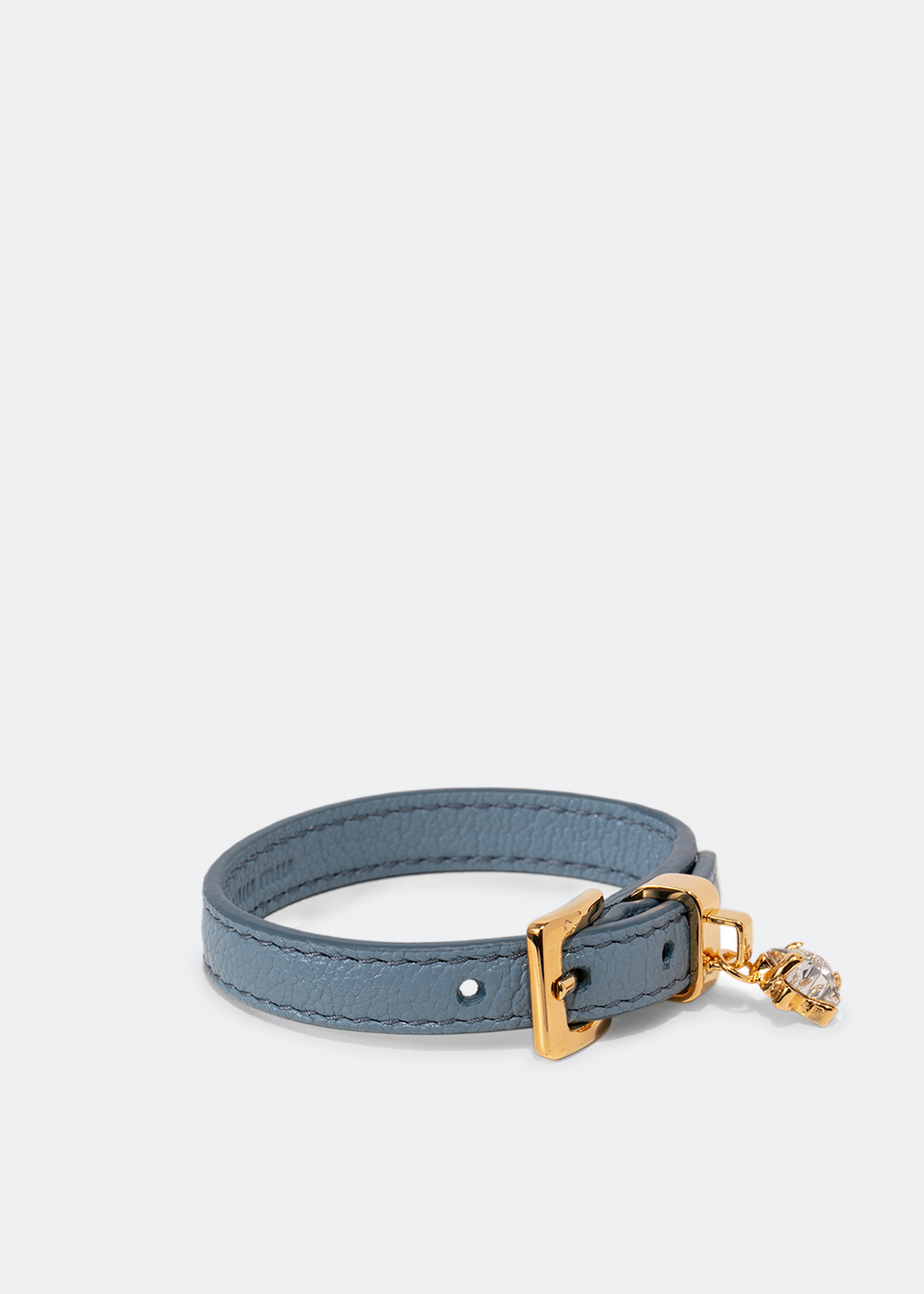 

Leather bracelet, Blue