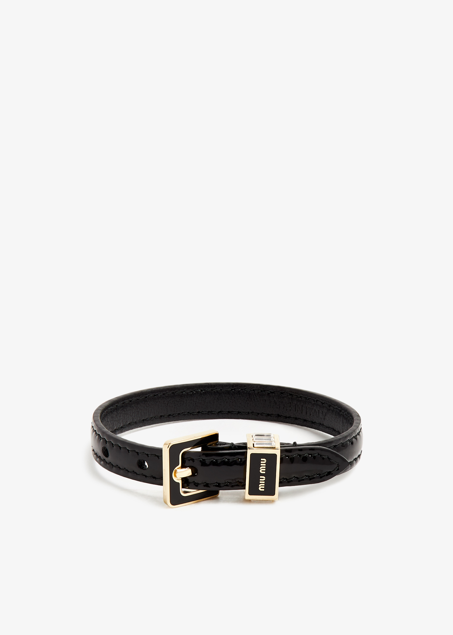 

Leather bracelet, Black