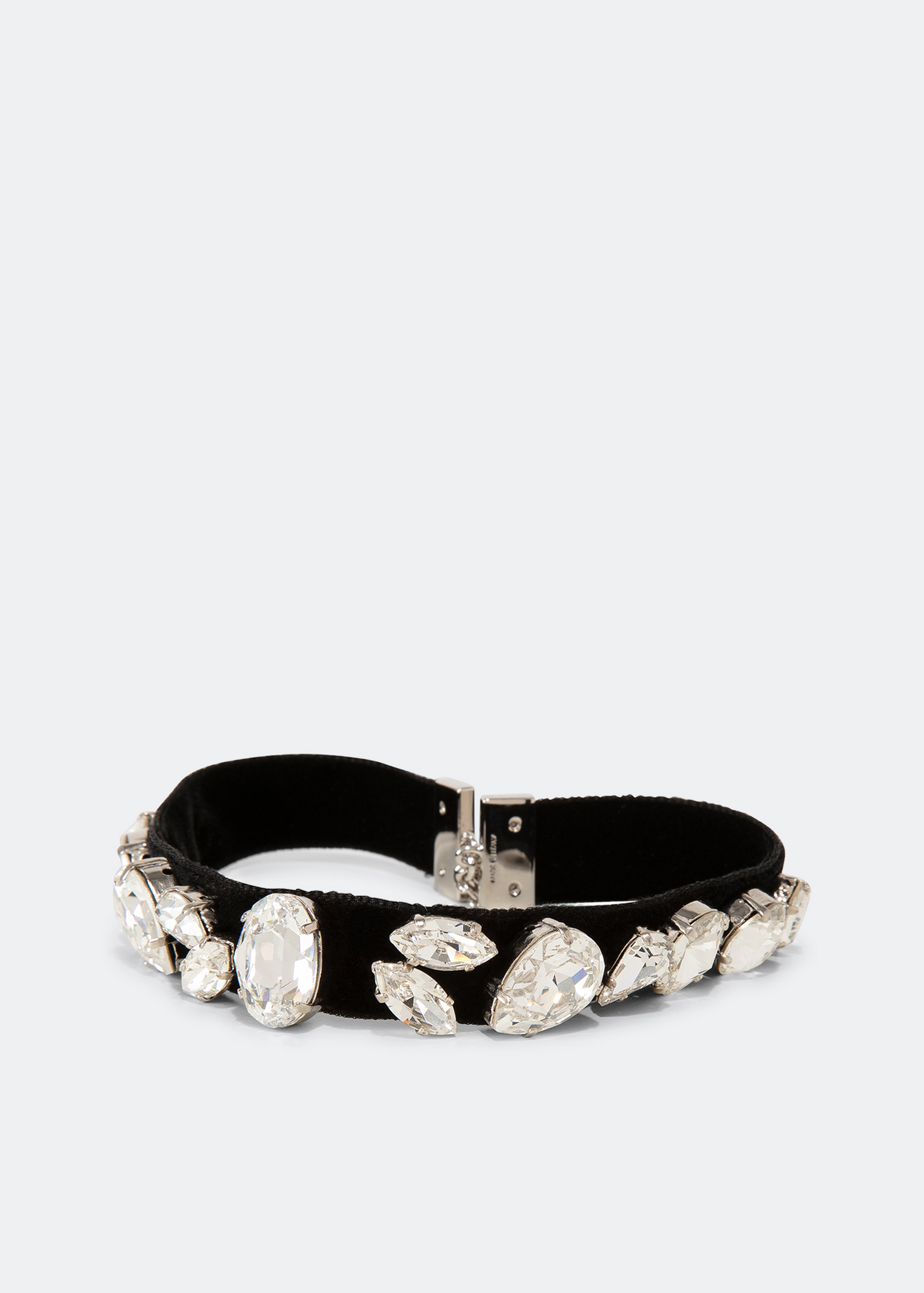 

Velvet choker necklace, Black