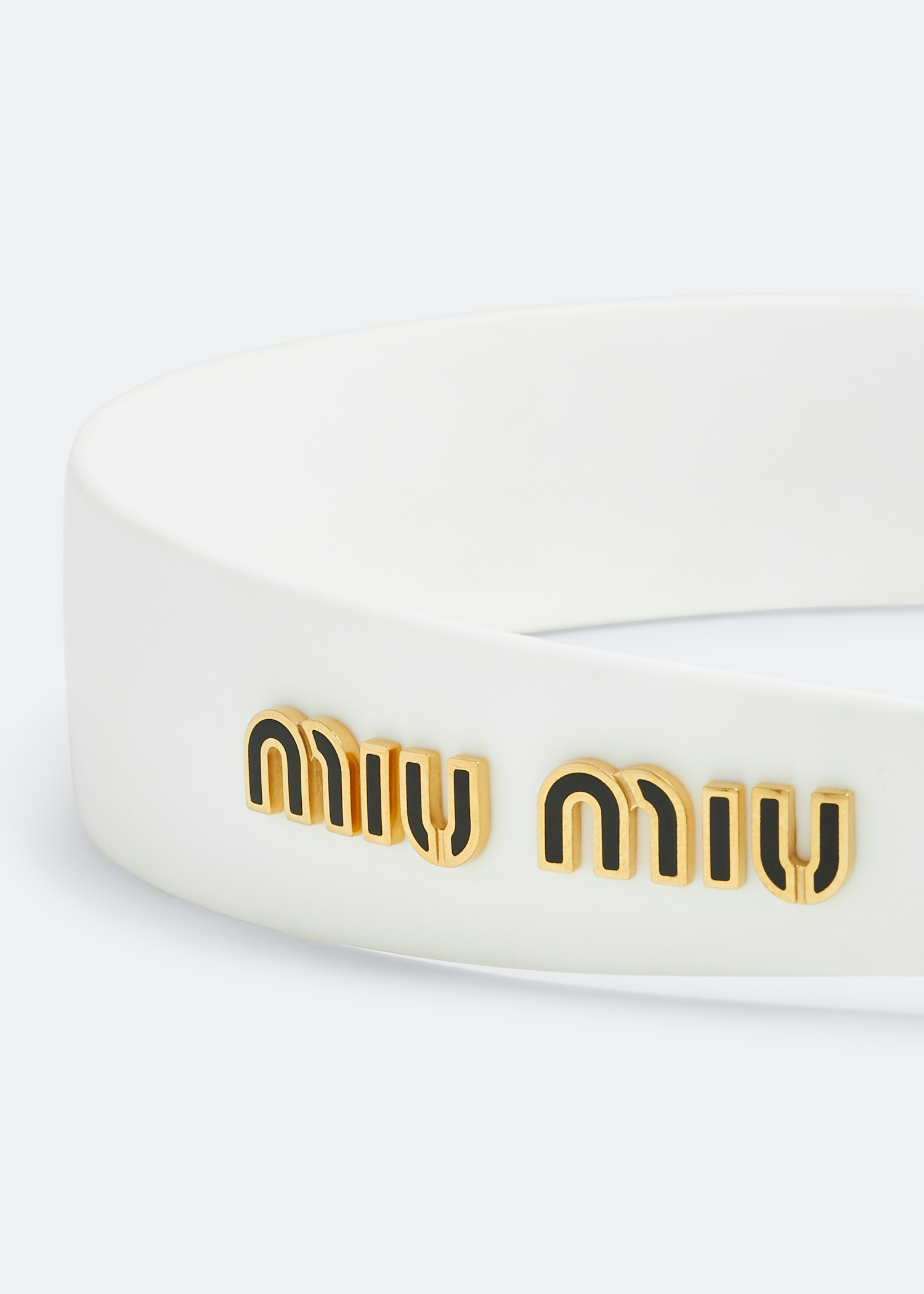 

Logo headband, White