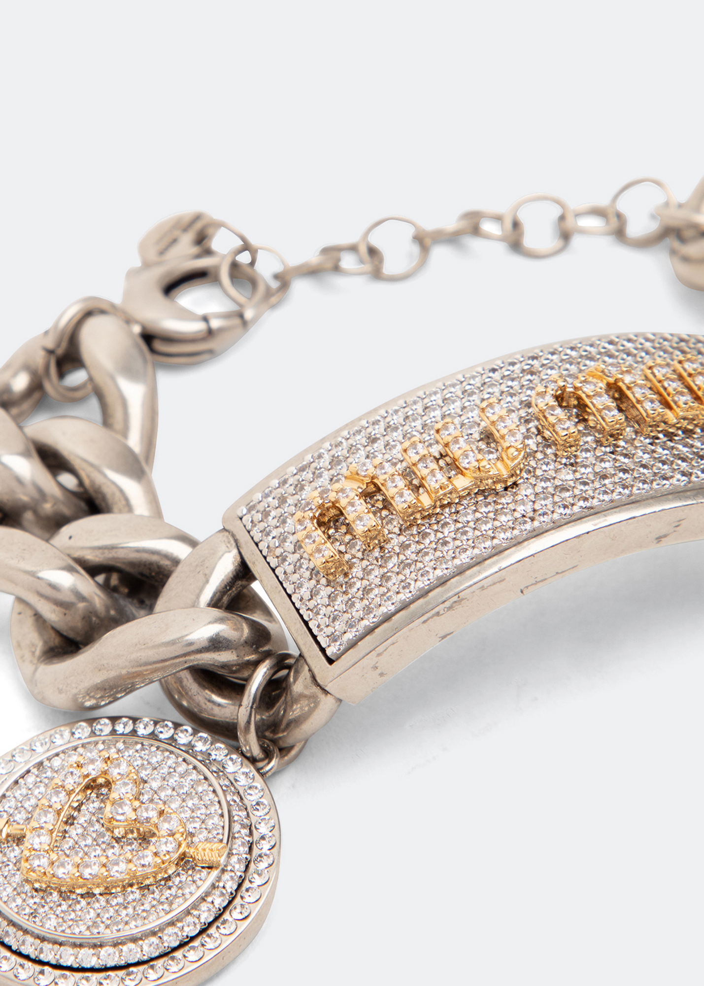 

Crystal bracelet, Silver