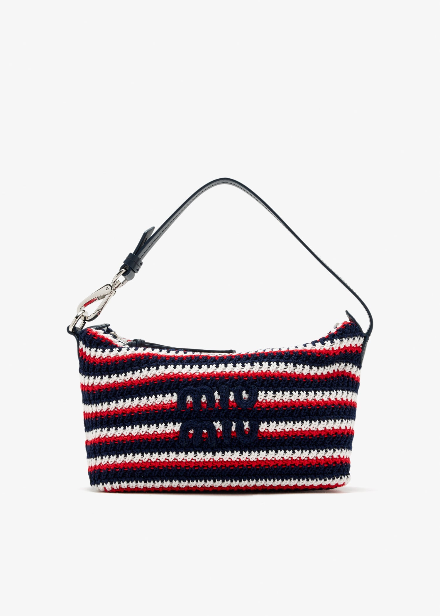 

Crochet pouch, Navy