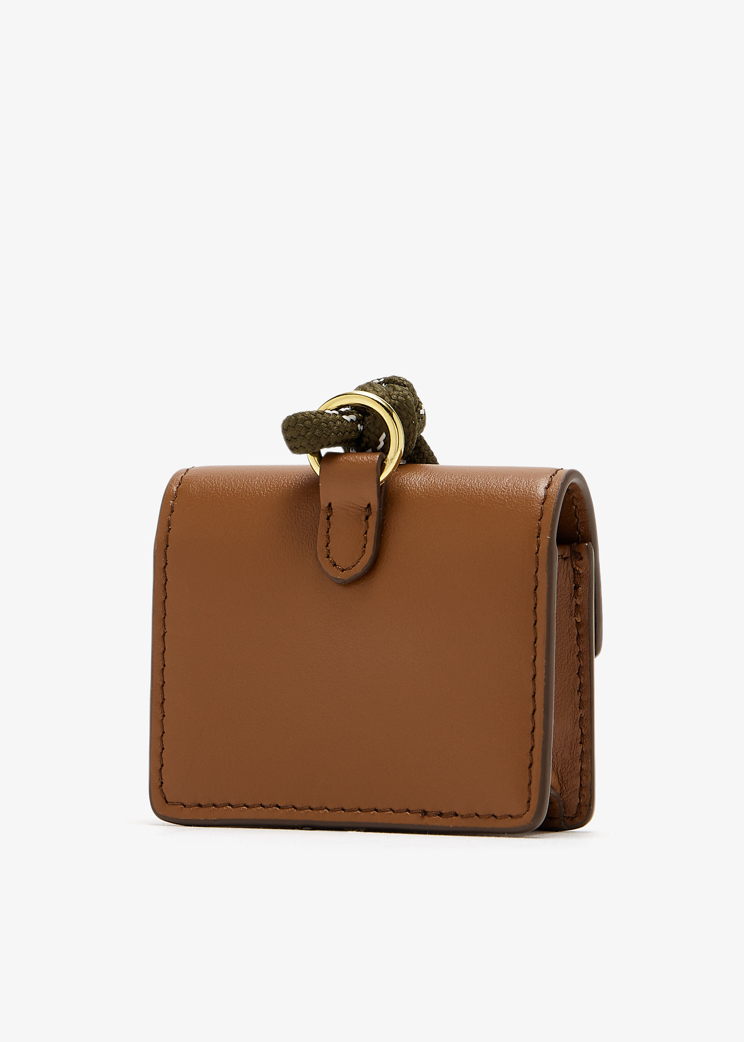 Miu Miu Mini-pouch leather, cord, and metal trick for Women