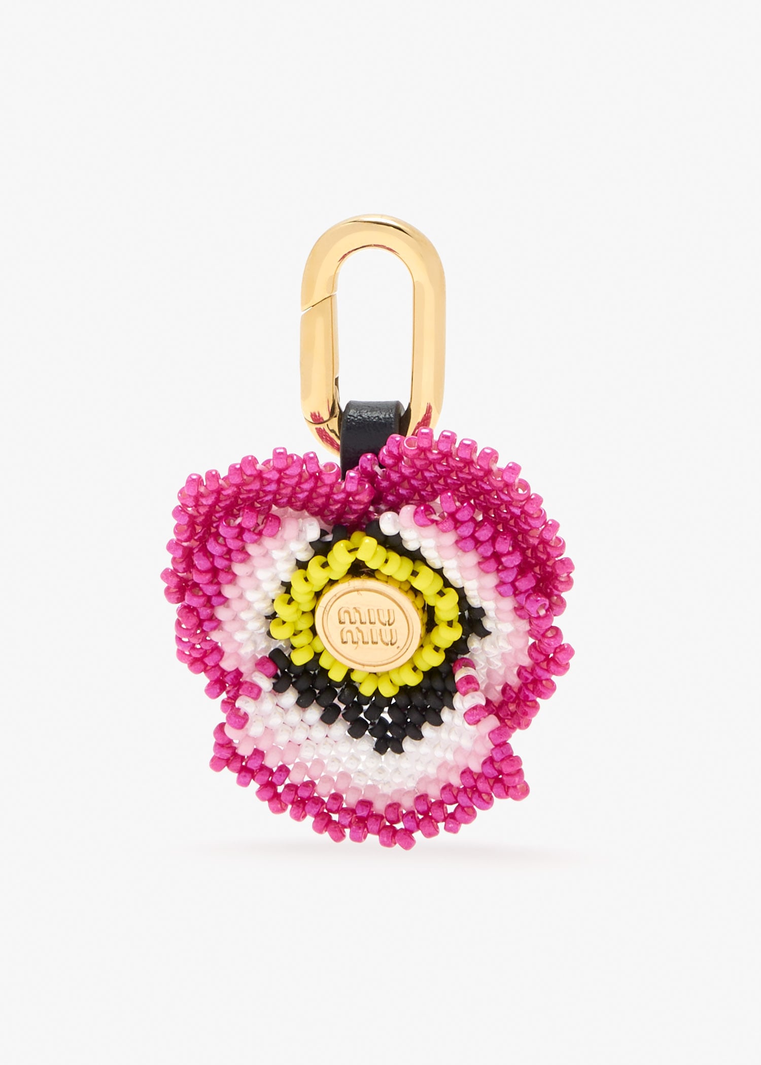 

Beaded metal micro trick, Pink