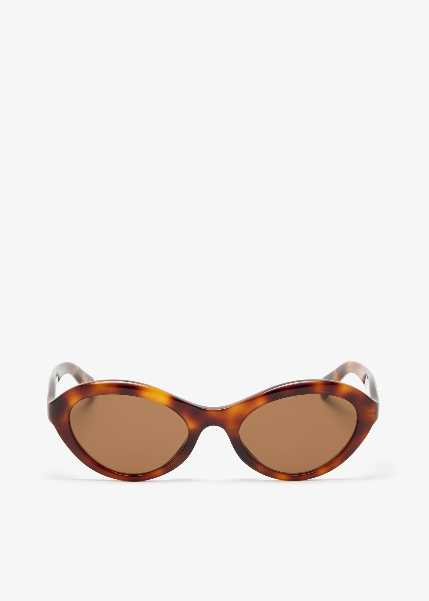 

Cat-eye sunglasses, Brown