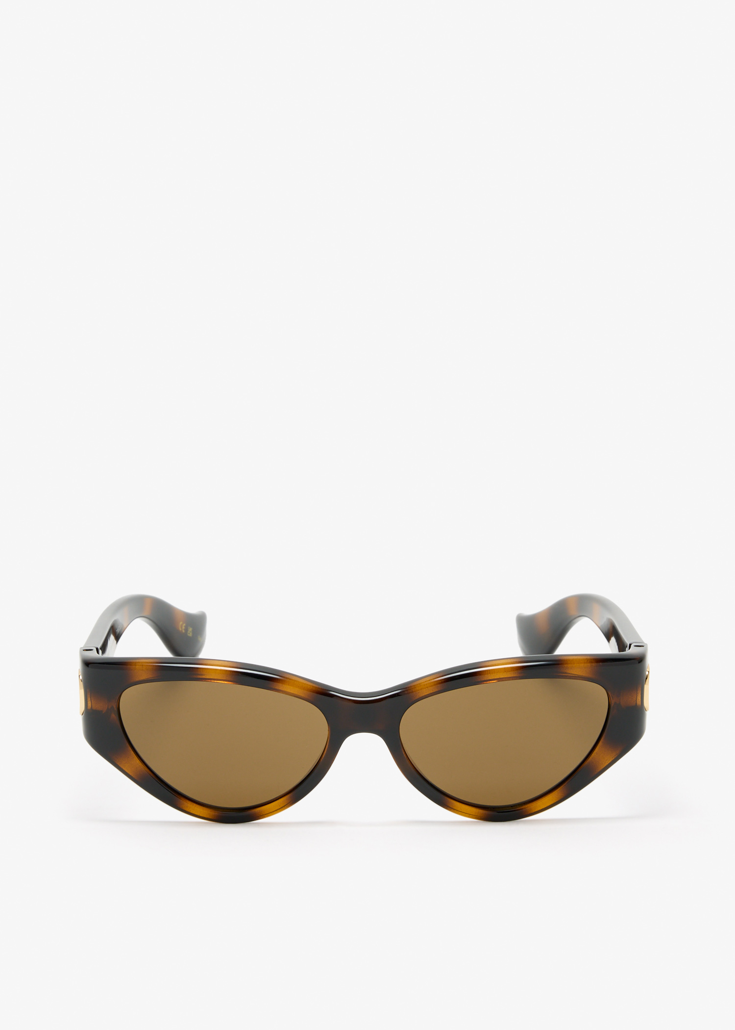 

VLogo cat-eye sunglasses, Brown
