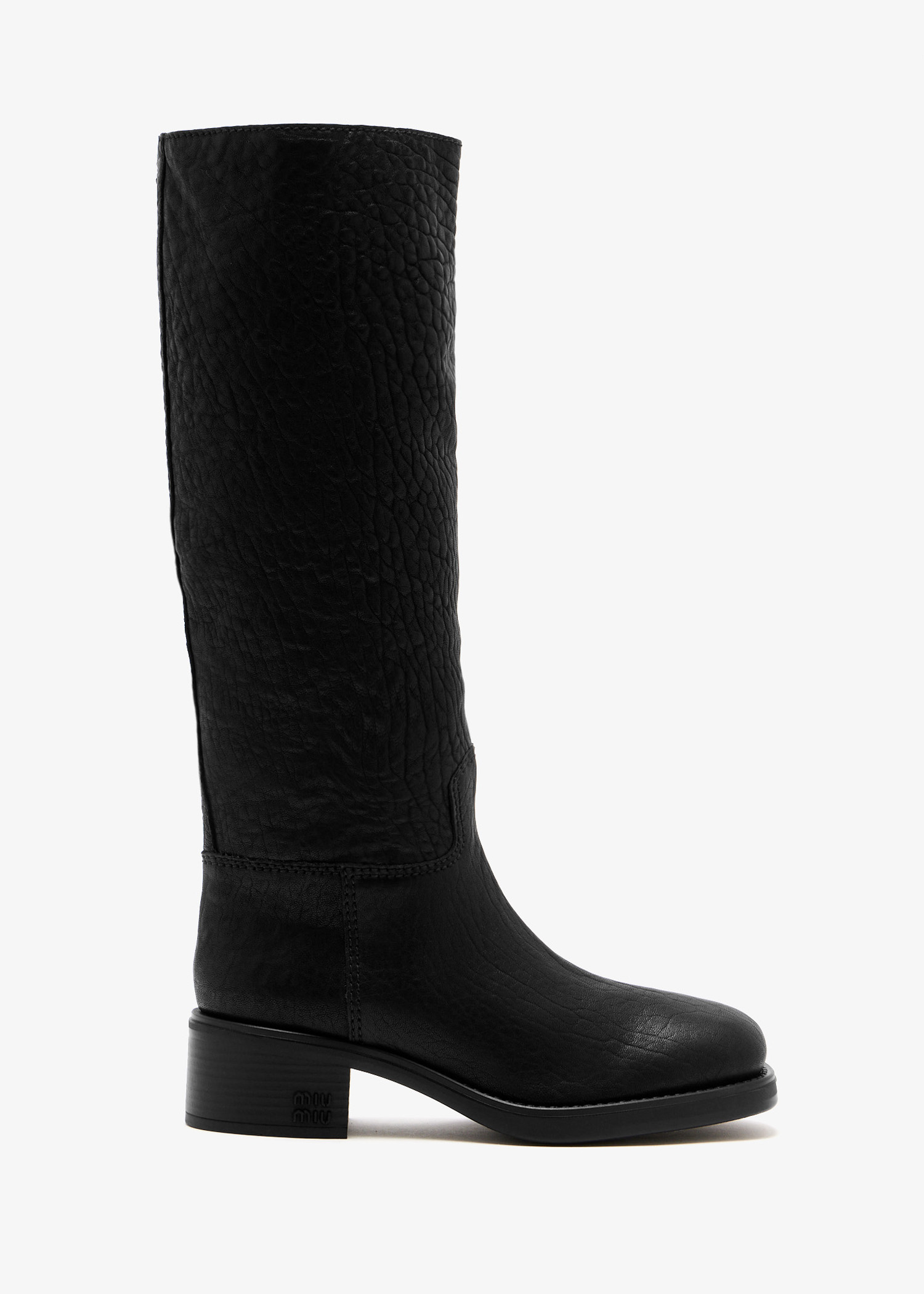 

Leather boots, Black