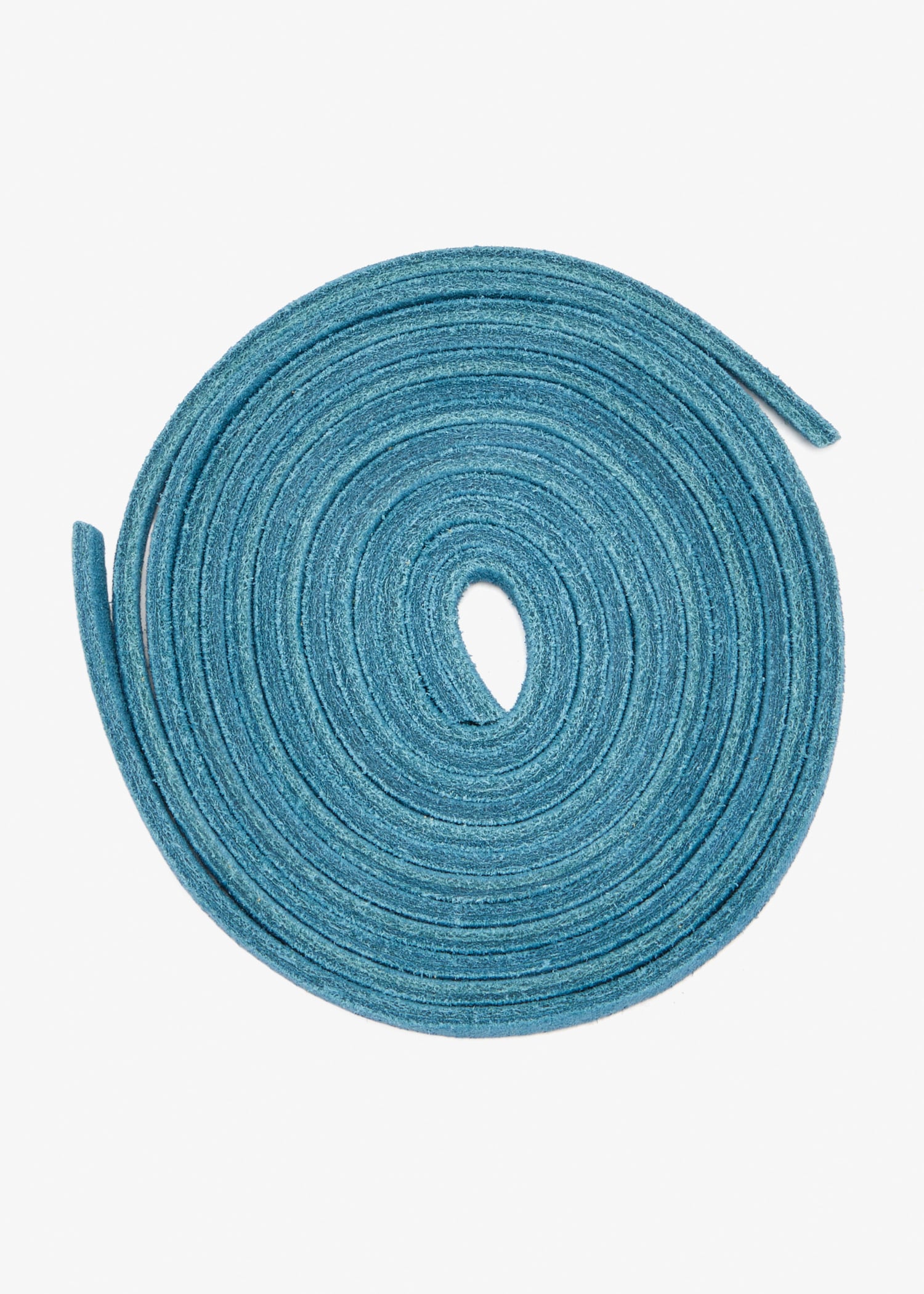 

Colored leather laces, Blue