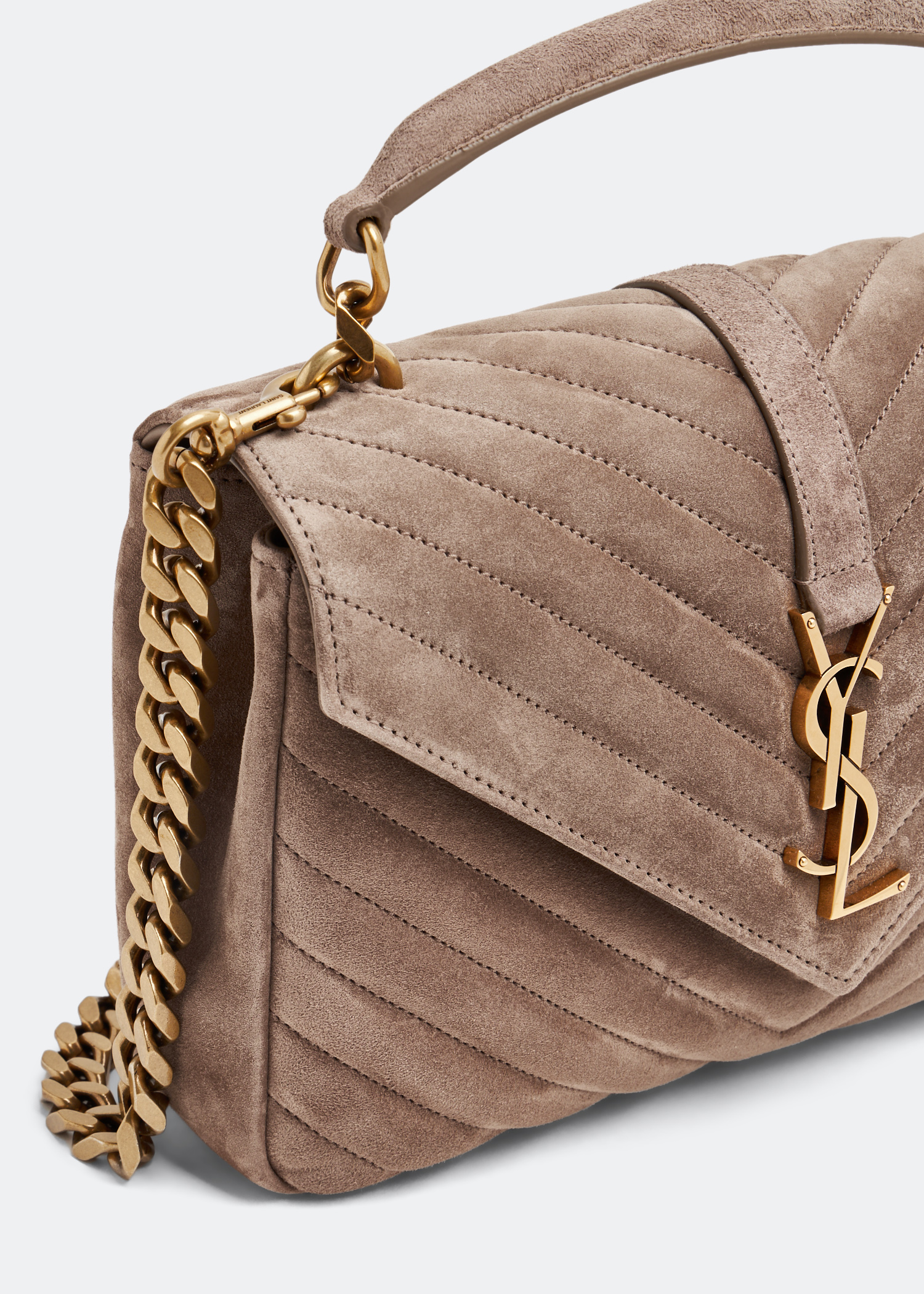 

College medium chain bag, Beige