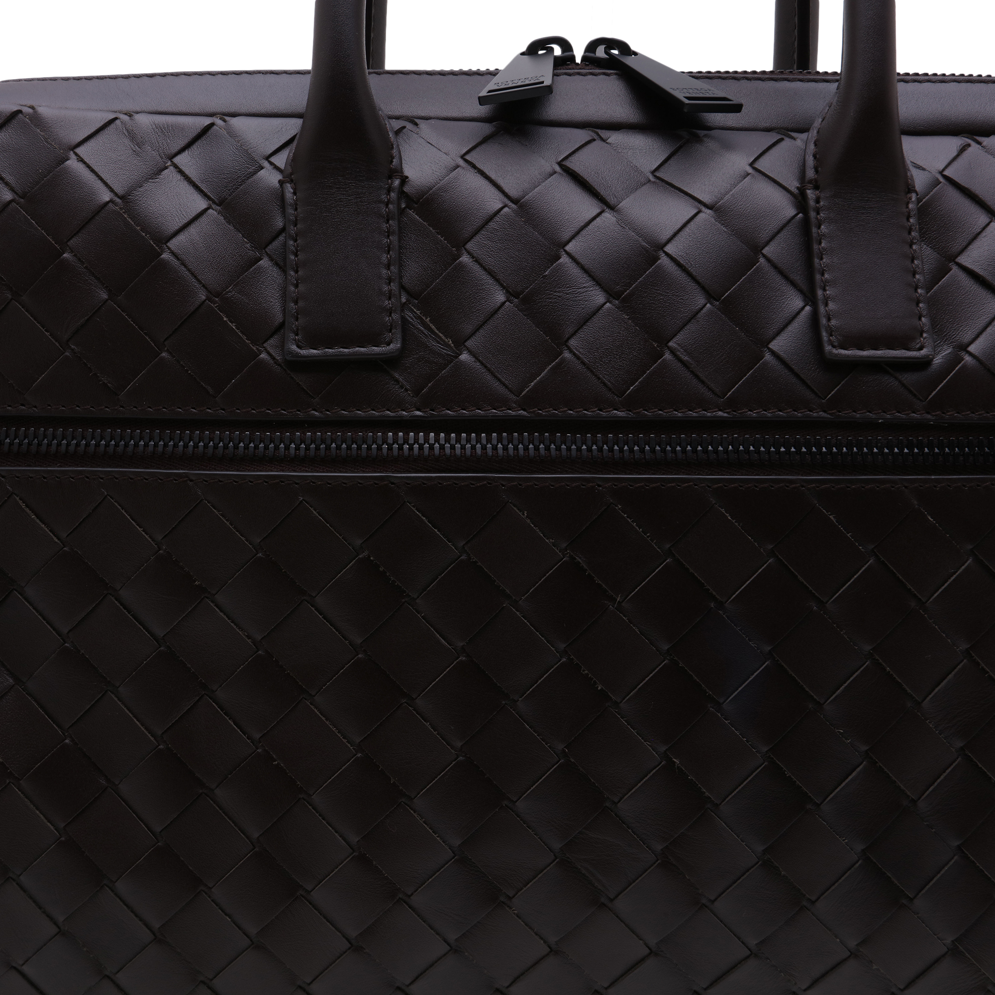 

Intrecciato briefcase, Brown