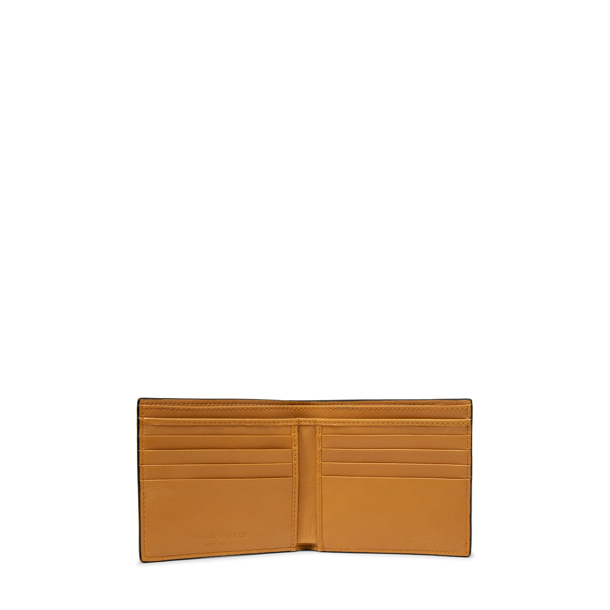 

Leather bifold wallet, Black
