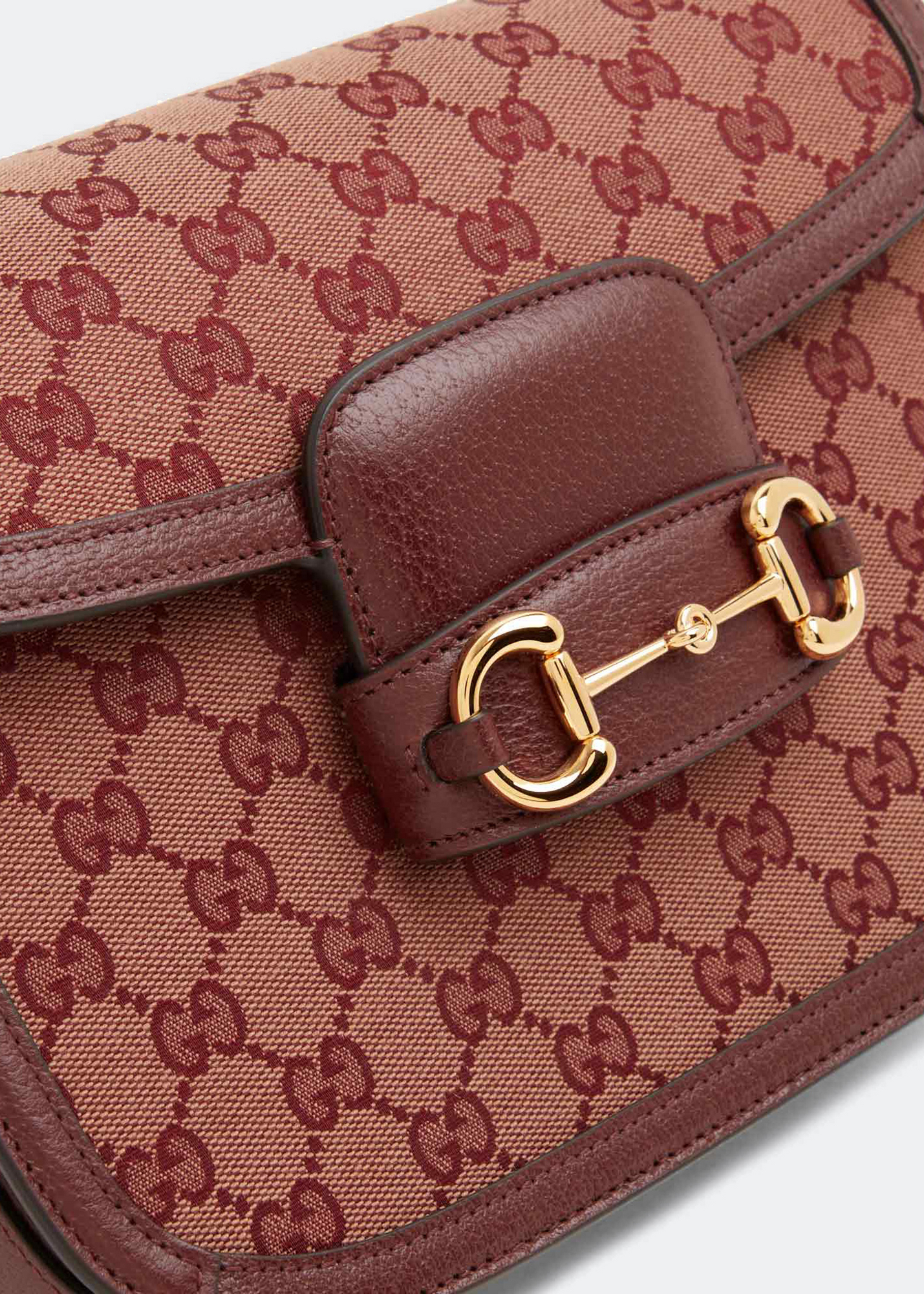 

1955 Horsebit shoulder bag, Burgundy
