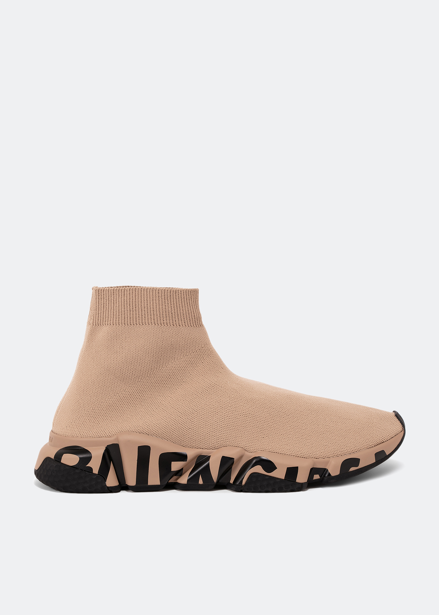 Balenciaga speed trainer beige discount