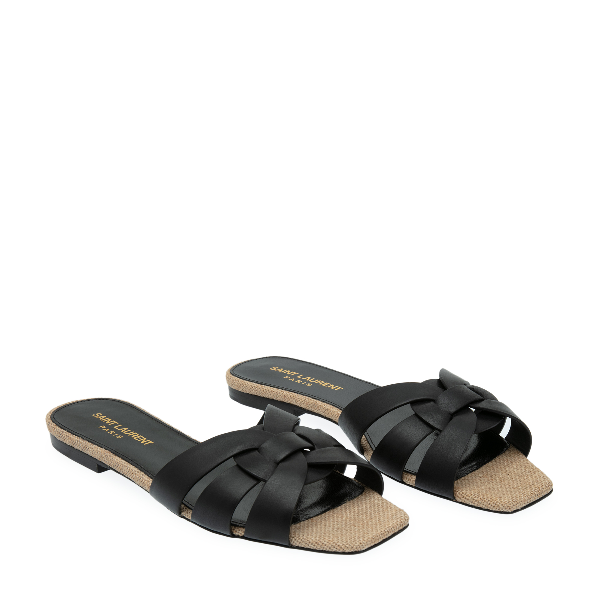 

Tribute flat sandals, Black