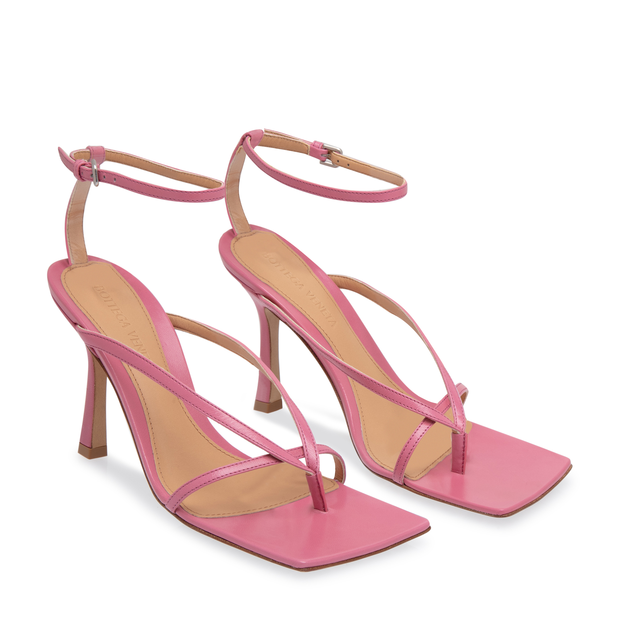 

Stretch sandals, Pink