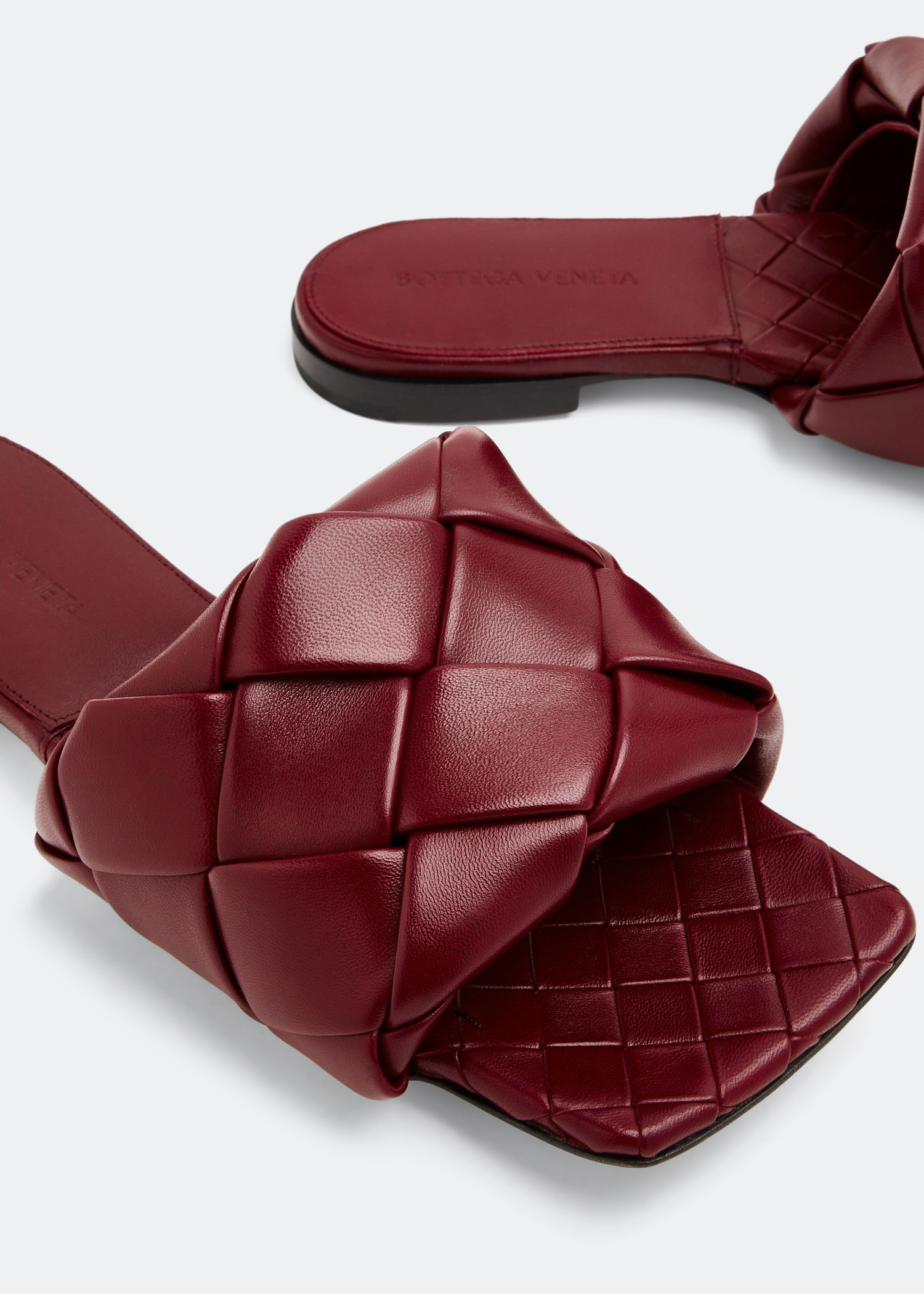 

Lido flat sandals, Burgundy