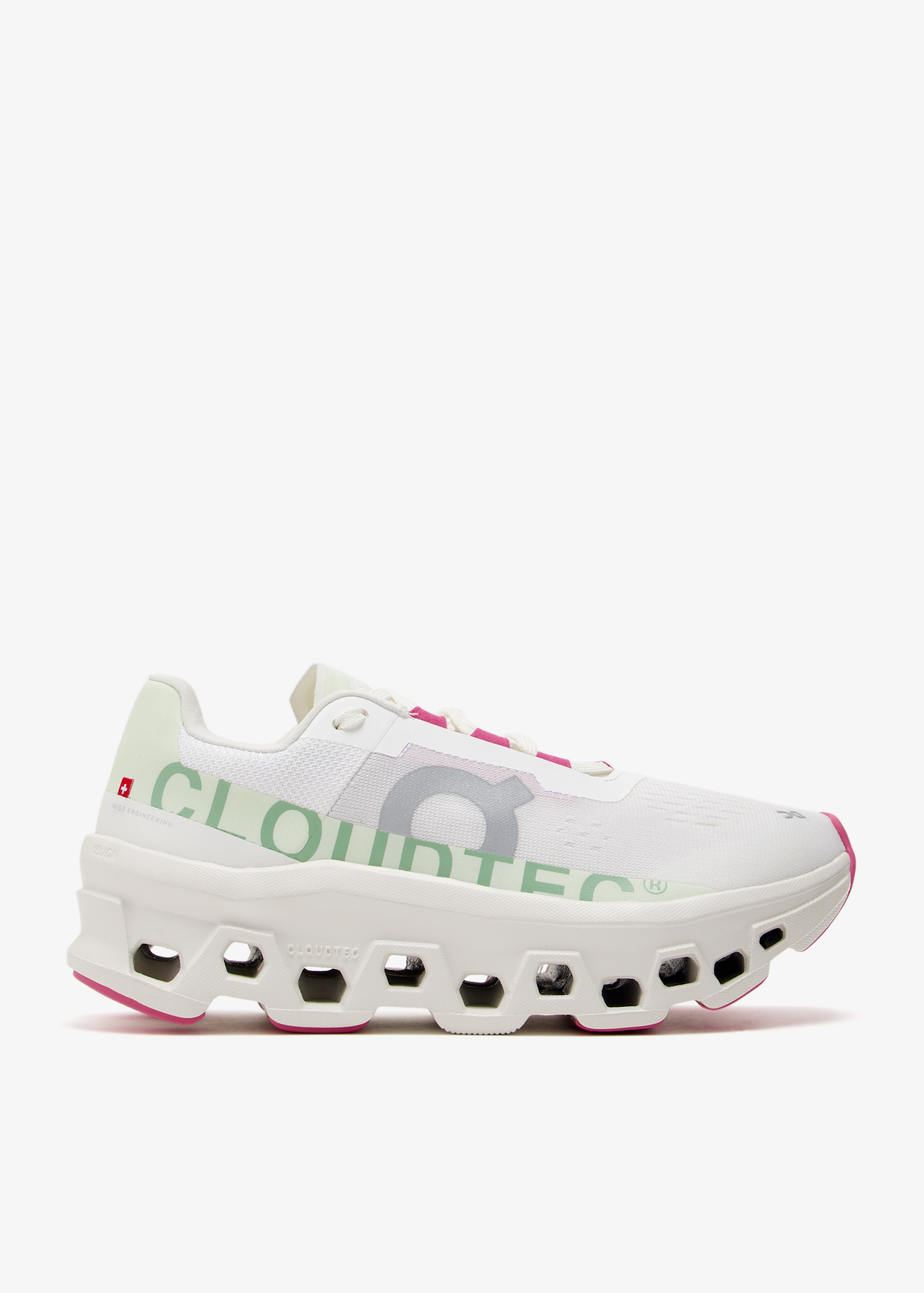 On Cloudmonster sneakers for Women - White in KSA | Level Shoes On Cloudmonster sneakers for Women - White in KSA | Level Shoes