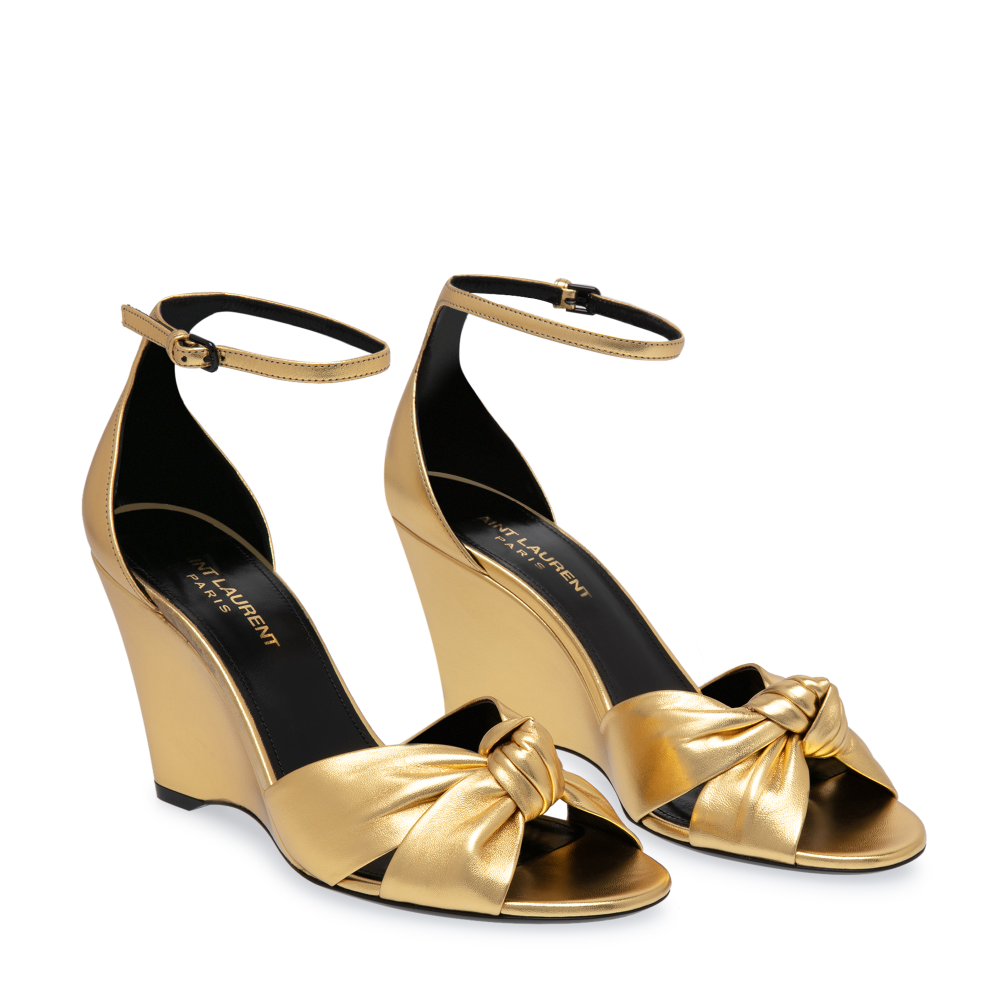 

Bianca wedge sandals, Black